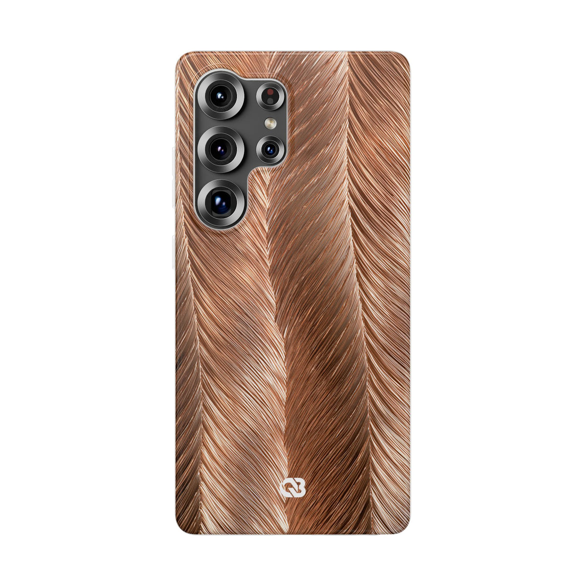Rose Gold Weave · Lite Phone Case for Samsung · Brown