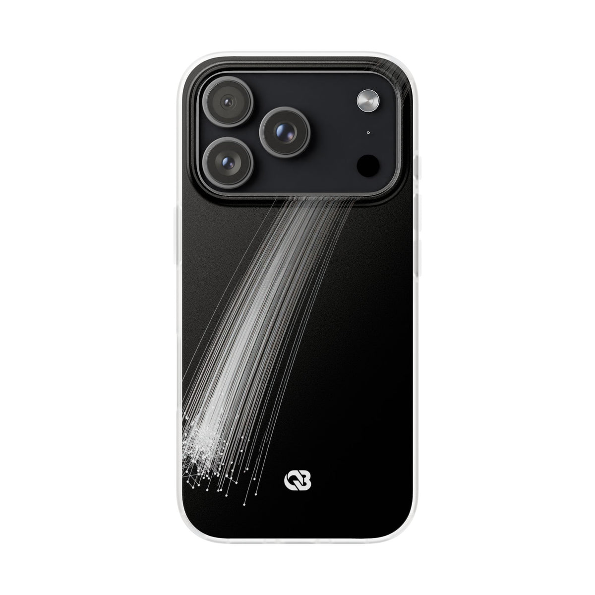 Black Lite Phone Case for iPhone - Linear Velocity Beam