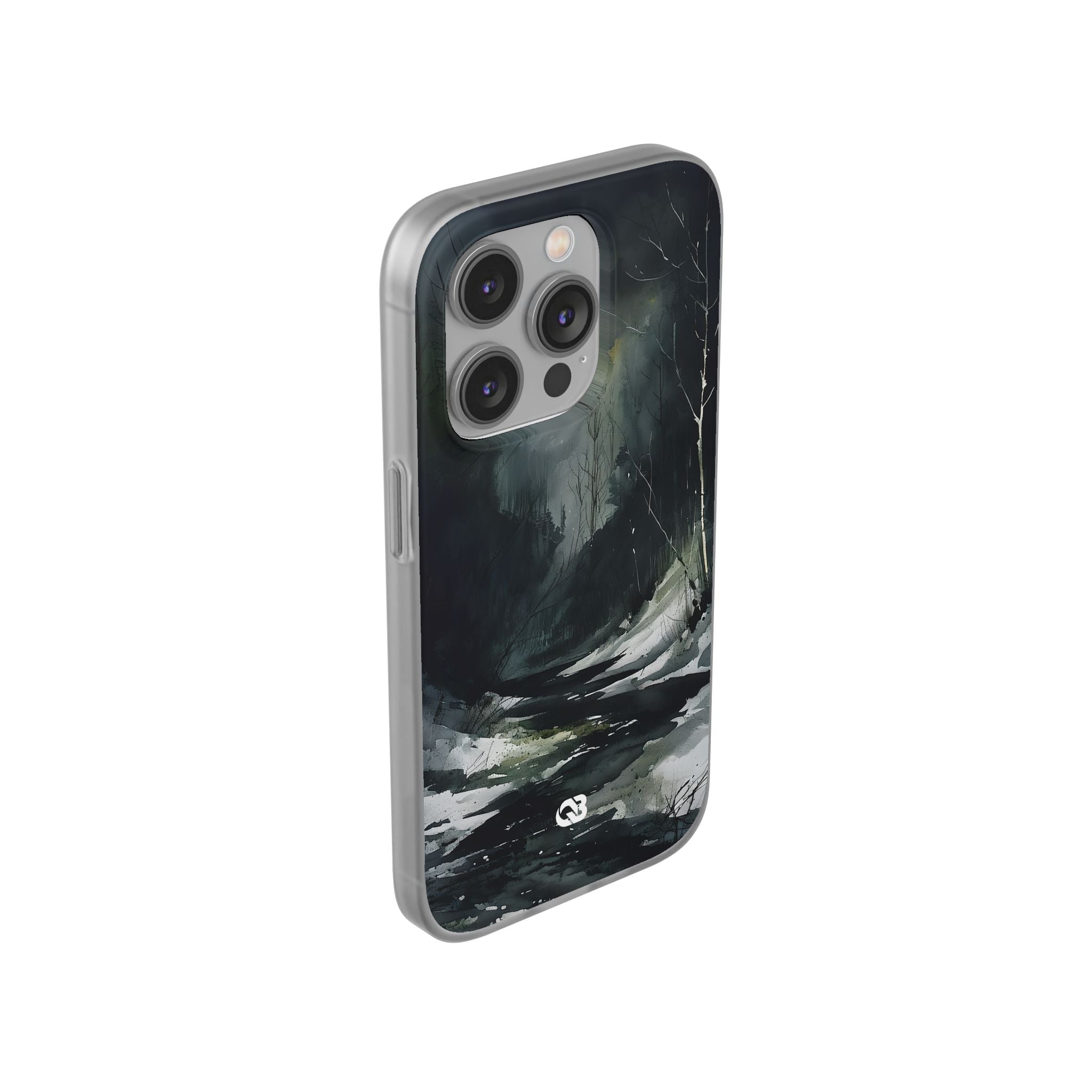 Midnight Winter Hollow · Soft Phone Case for iPhone