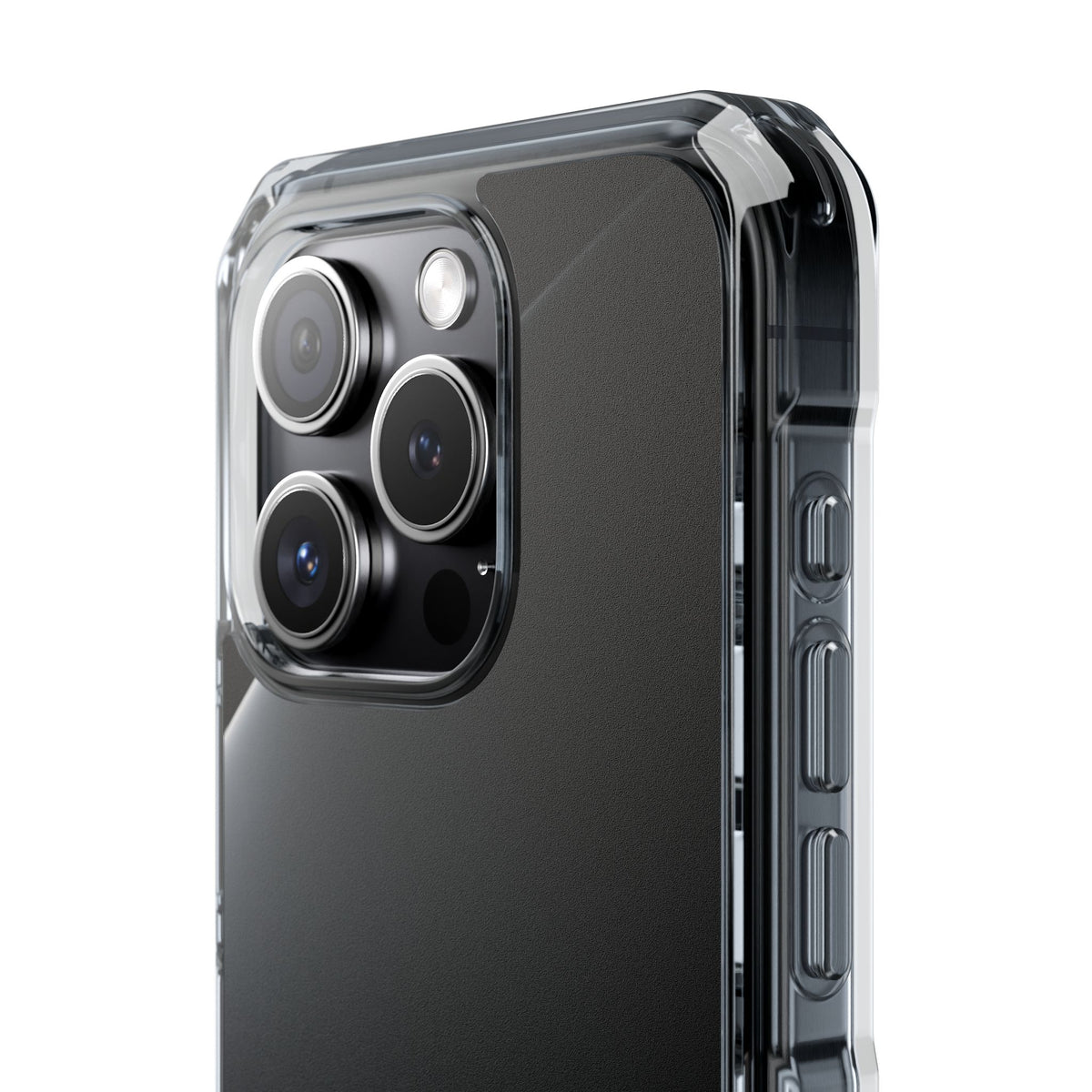 Black Impact MagSafe Phone Case for iPhone - Obsidian Lunar Arch