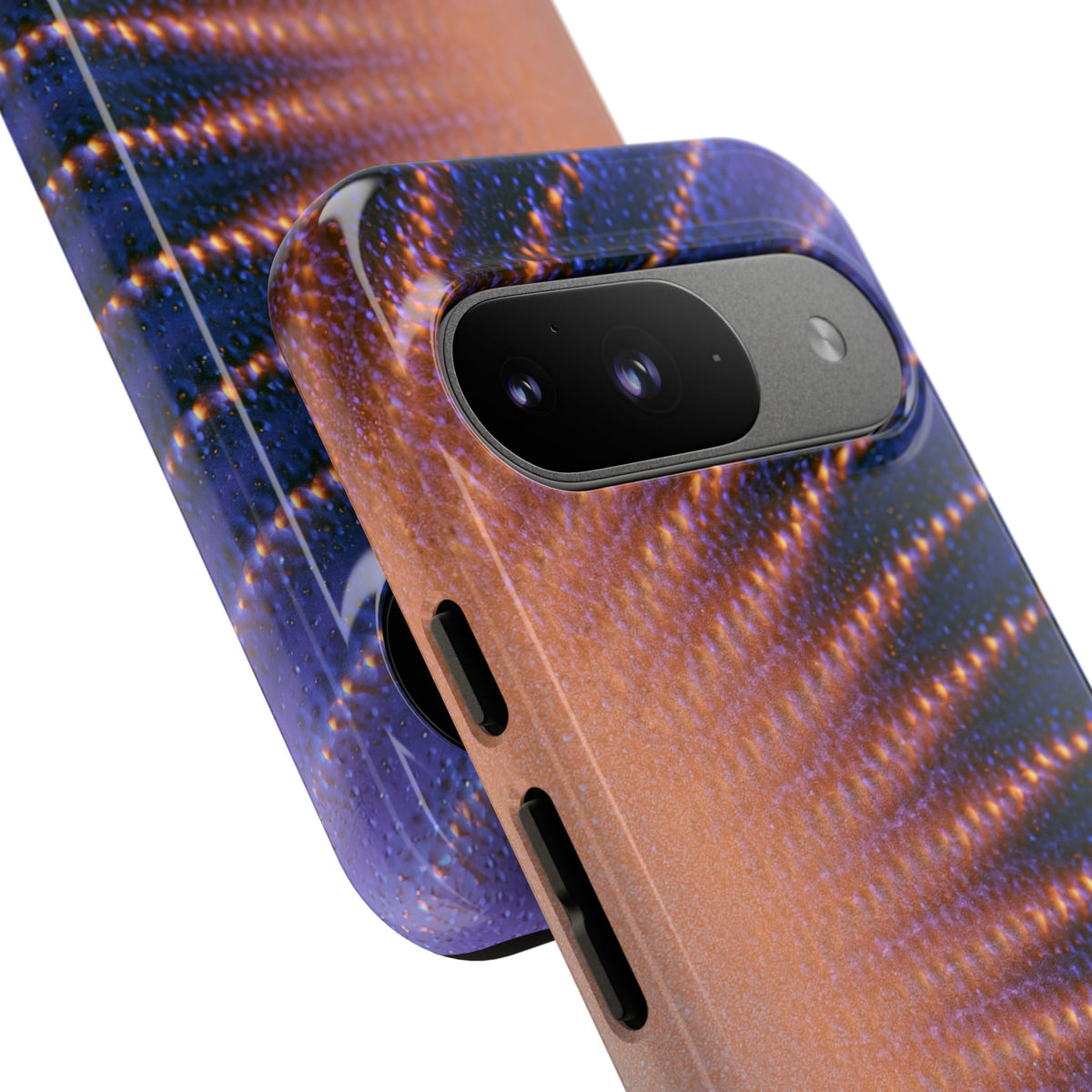 Luminous Aura Burst · Tough Phone Case for Pixel · Blue