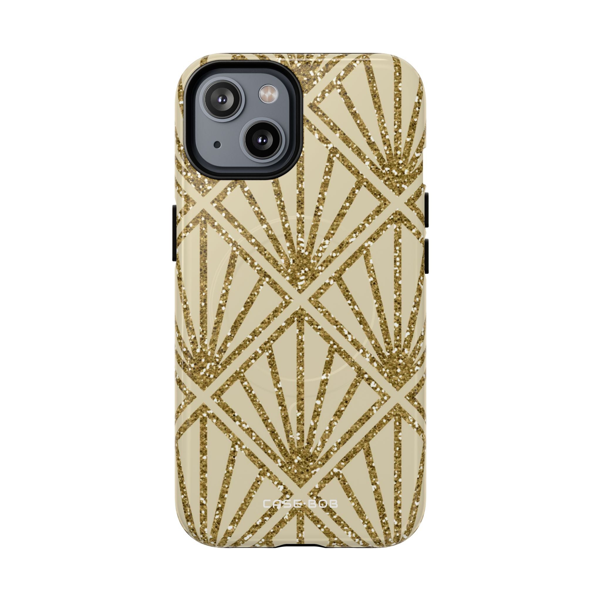 Gold Diamant Strahlen iPhone 14 Case - Tough+