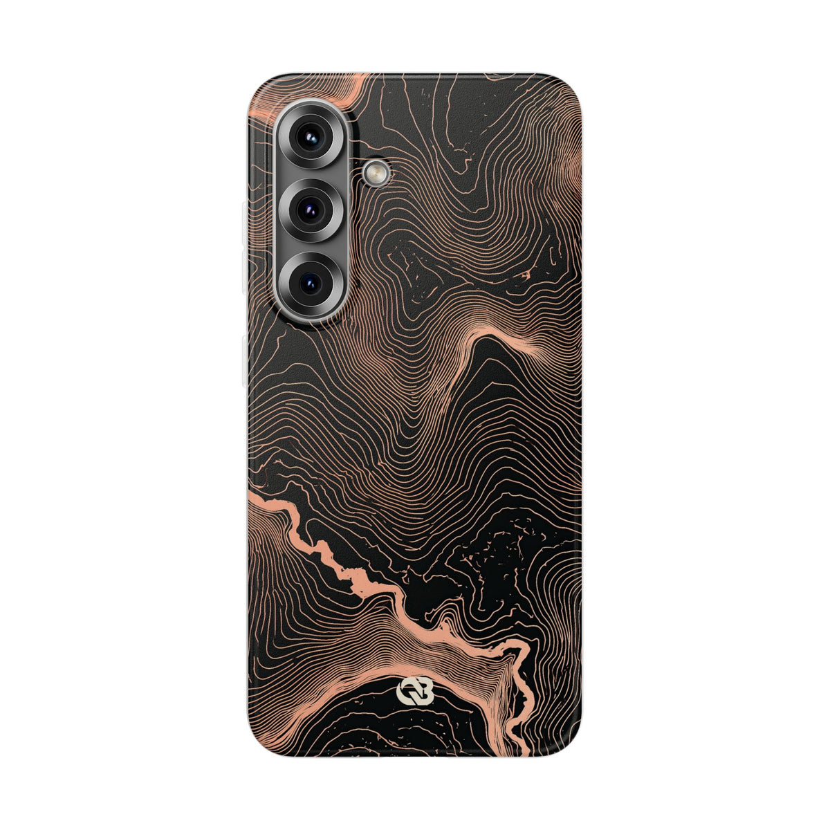 Mesa Elevation Contour · Lite Phone Case for Samsung · Black