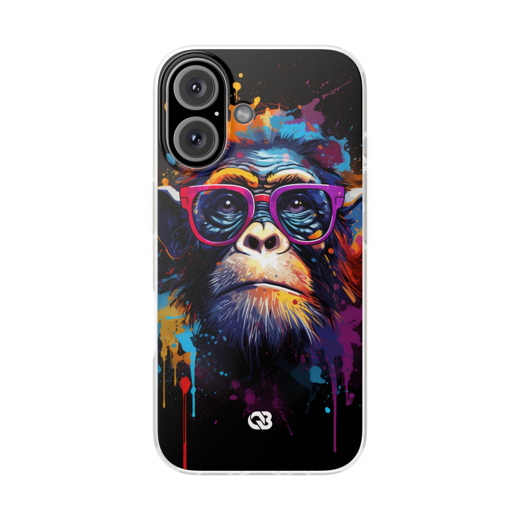 Neon Splatter Primate · Soft