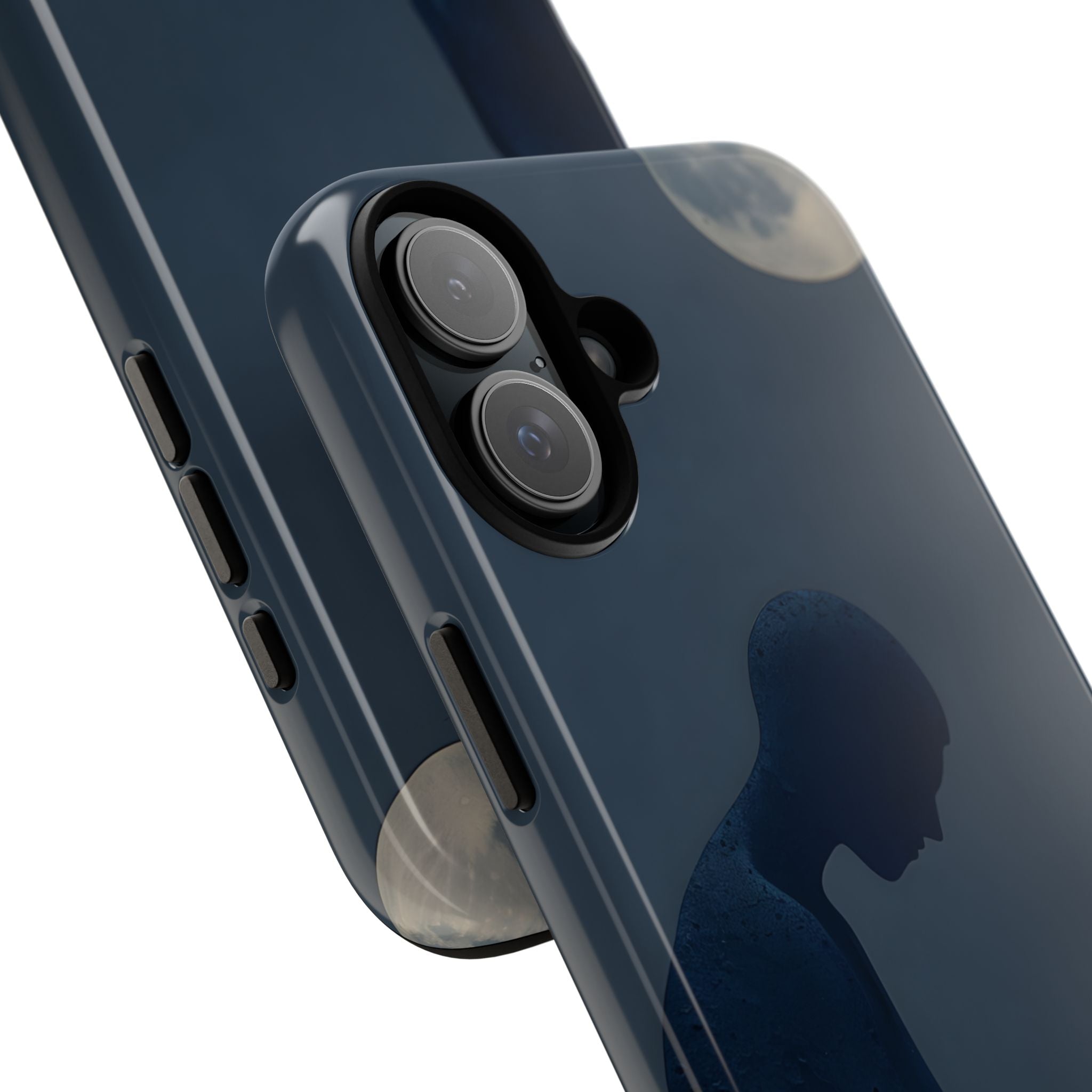 Navy Meditant iPhone 16 Plus Case - Tough