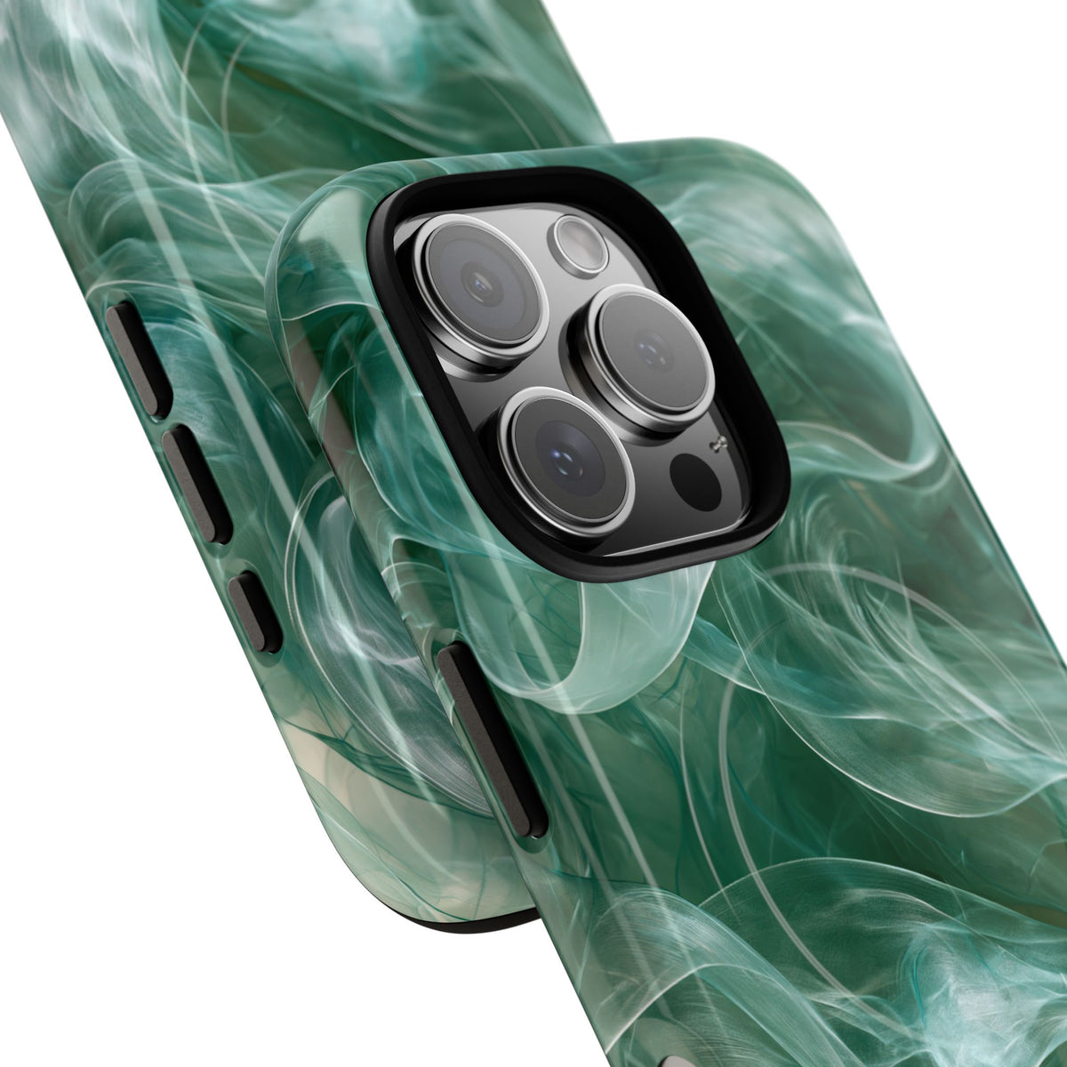 Translucent Aqua Flow · Tough 2.0 Magnetic Phone Case for iPhone · Teal