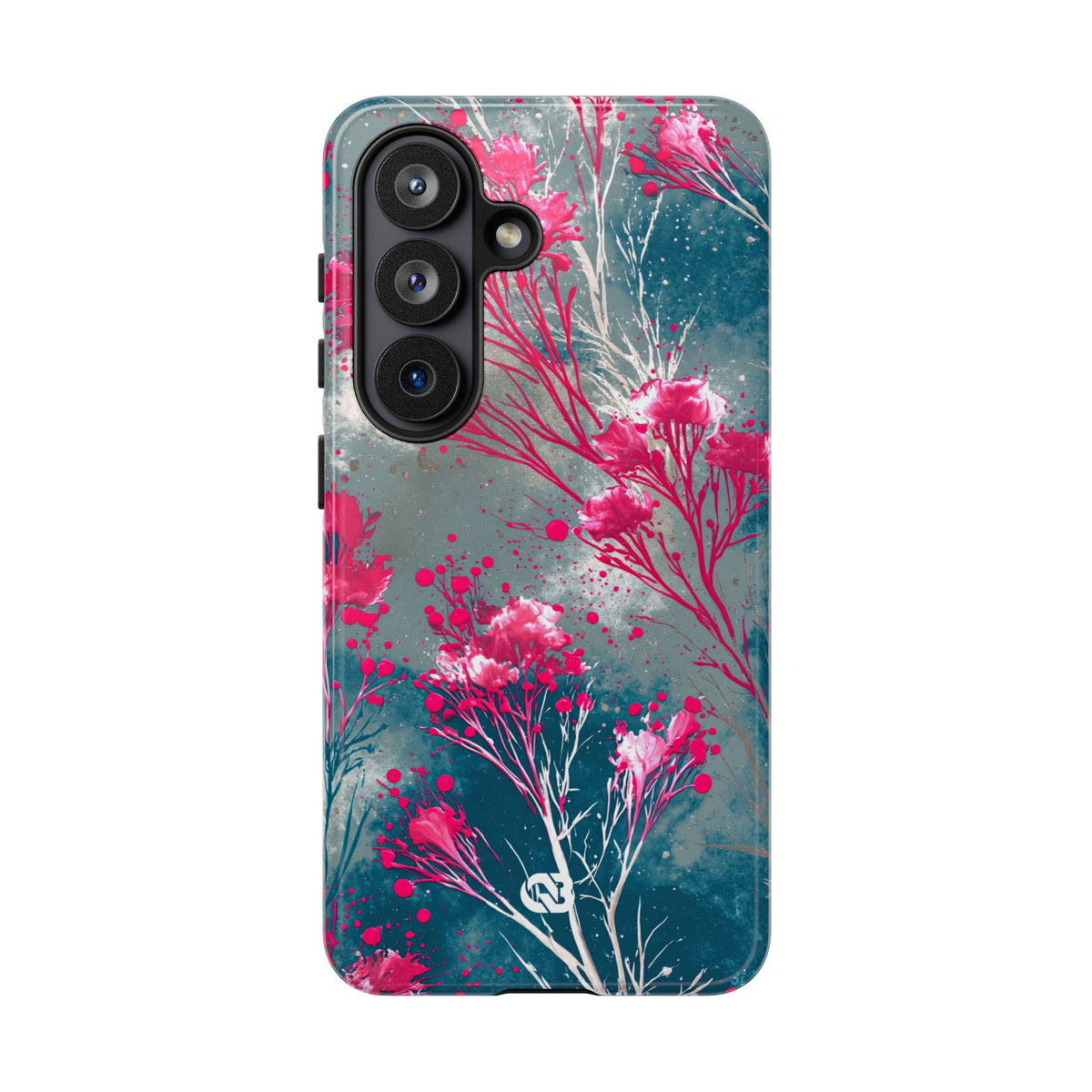 Cyber Blossom · Tough Phone Case for Samsung · Teal