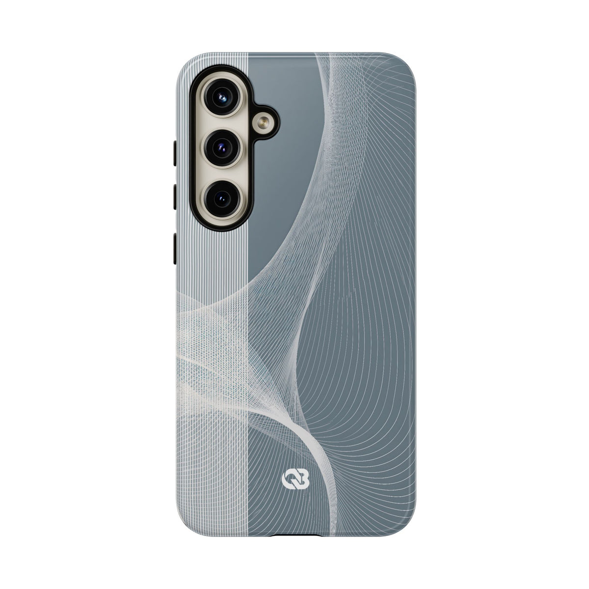 Slate Contour Drift · Tough Phone Case for Samsung · Grey