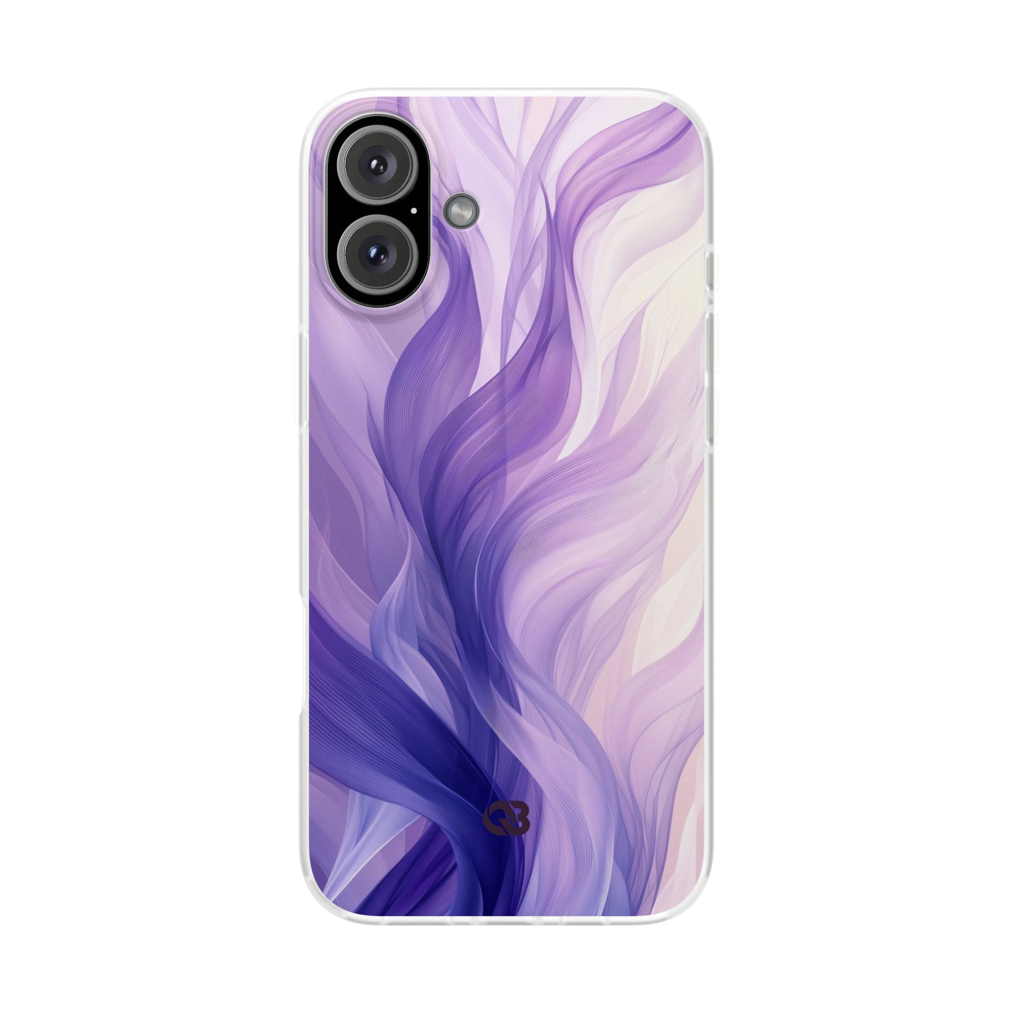 Amethyst Silk Waves · Soft Hoesje voor iPhone