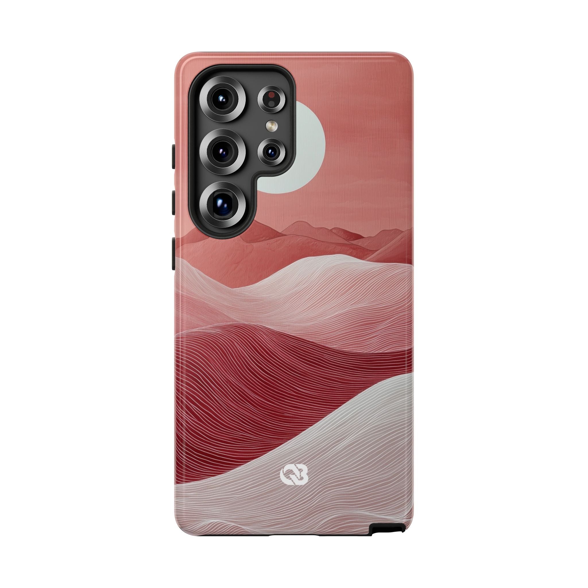 Crimson Dune Horizon · Tough Handyhülle für Samsung