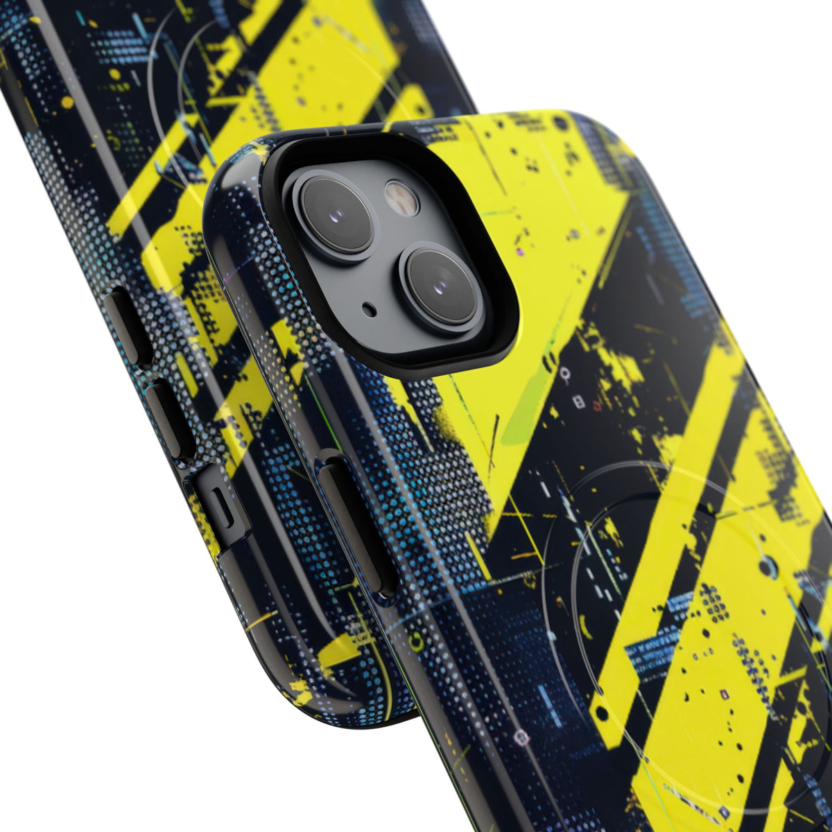 Acid Hazard · Tough 2.0 Magnetic Phone Case for iPhone · Yellow