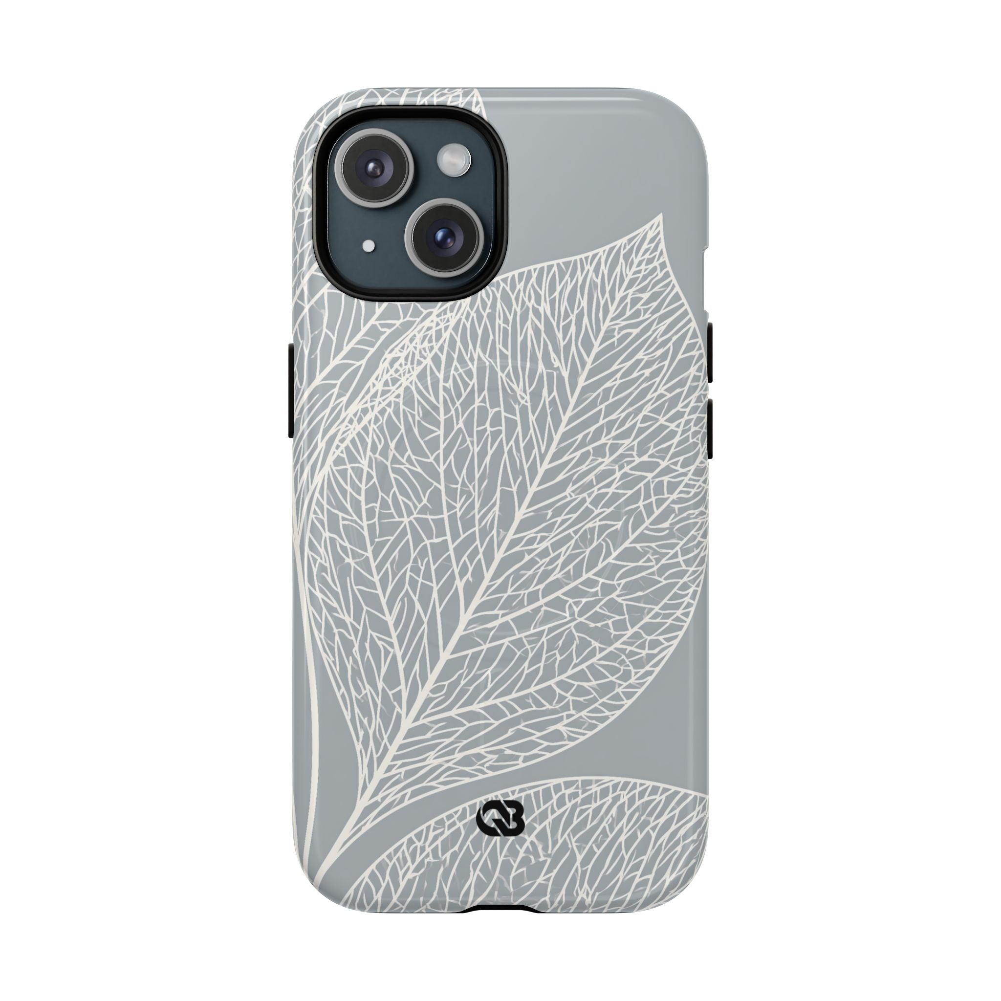 Grey Tough 2.0 Magsafe Phone Case for iPhone - Frosted Ash Veins