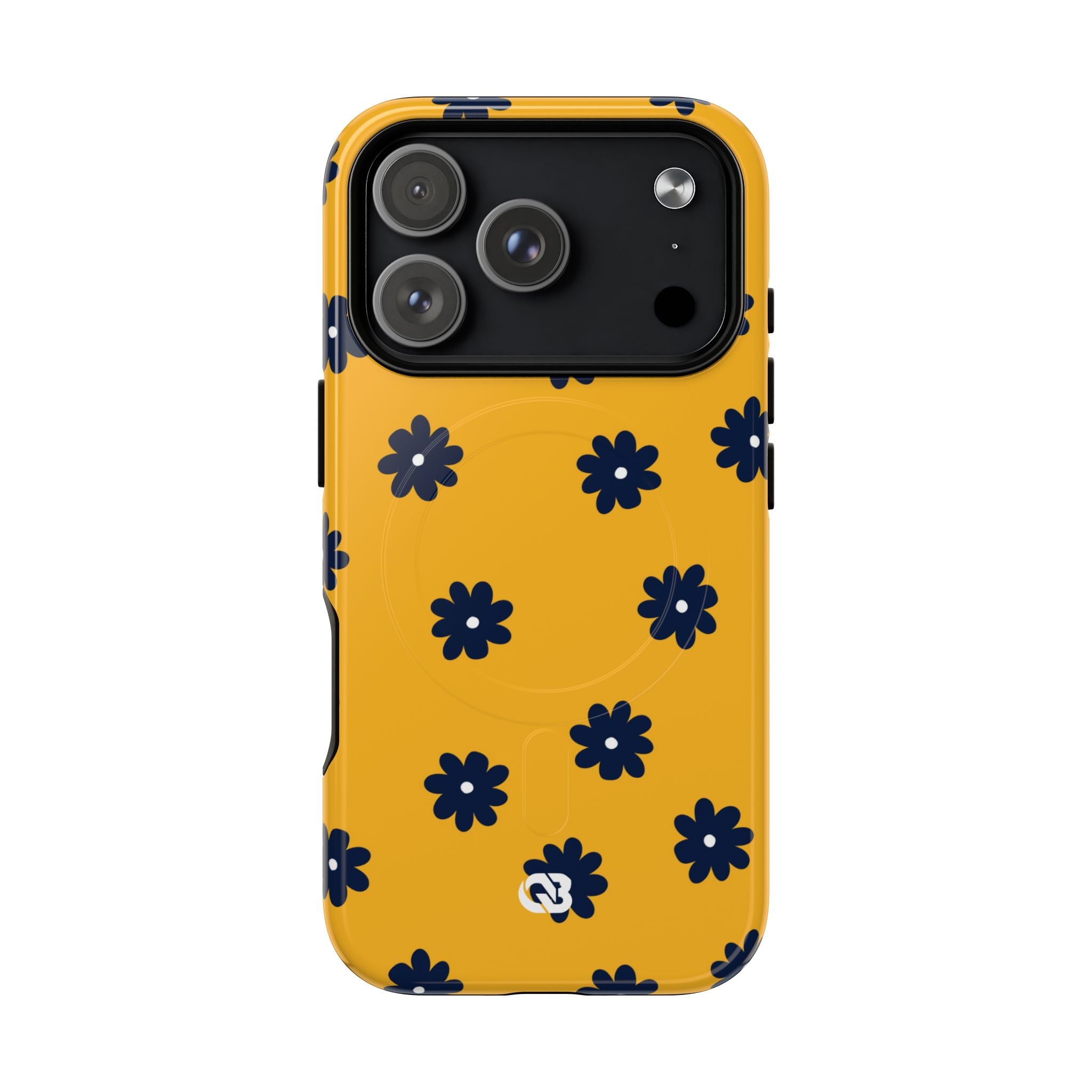 Navy Daisy Mustard · Tough+ Phone Case for iPhone · Magsafe