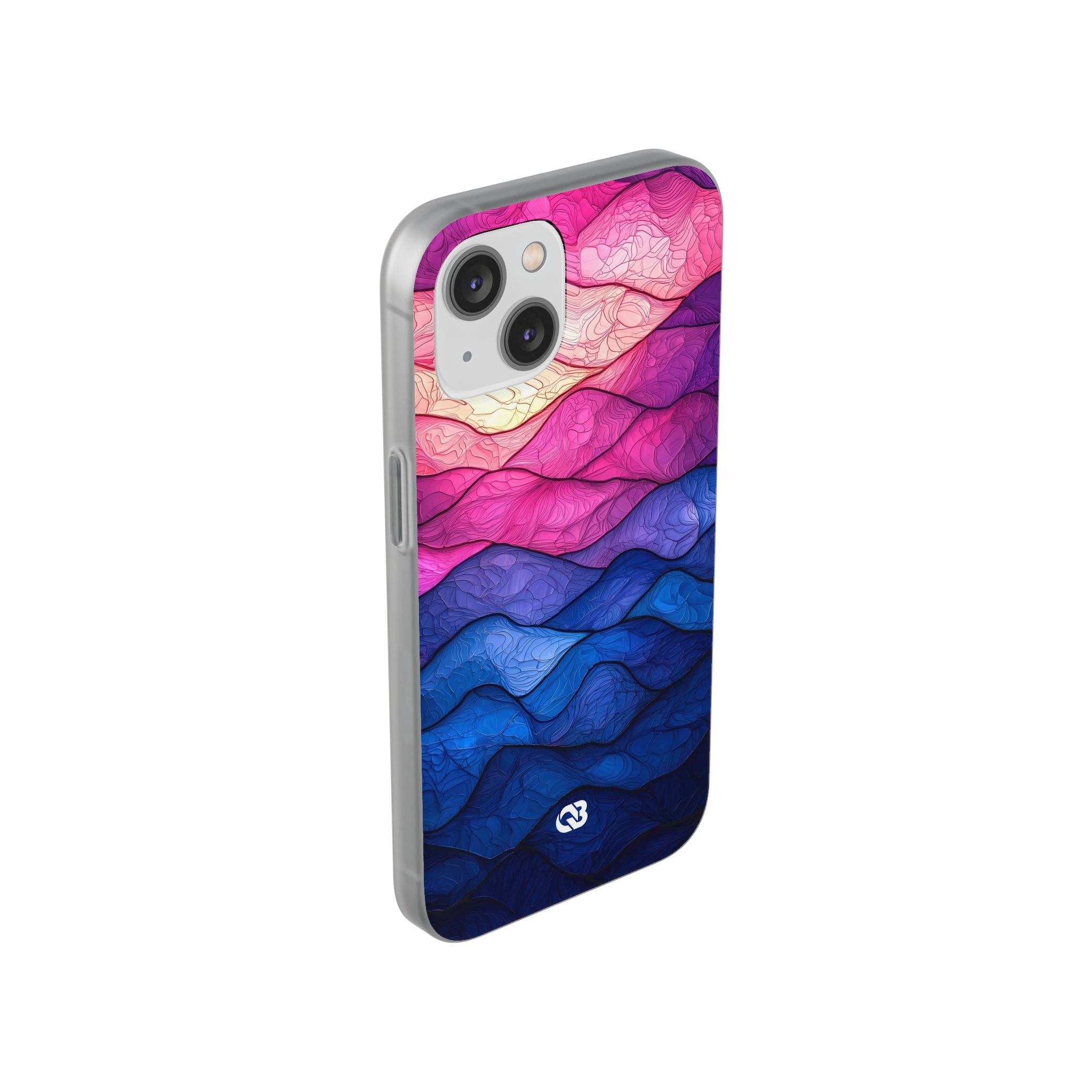 Electric Ridge Flow · Soft Phone Case for iPhone