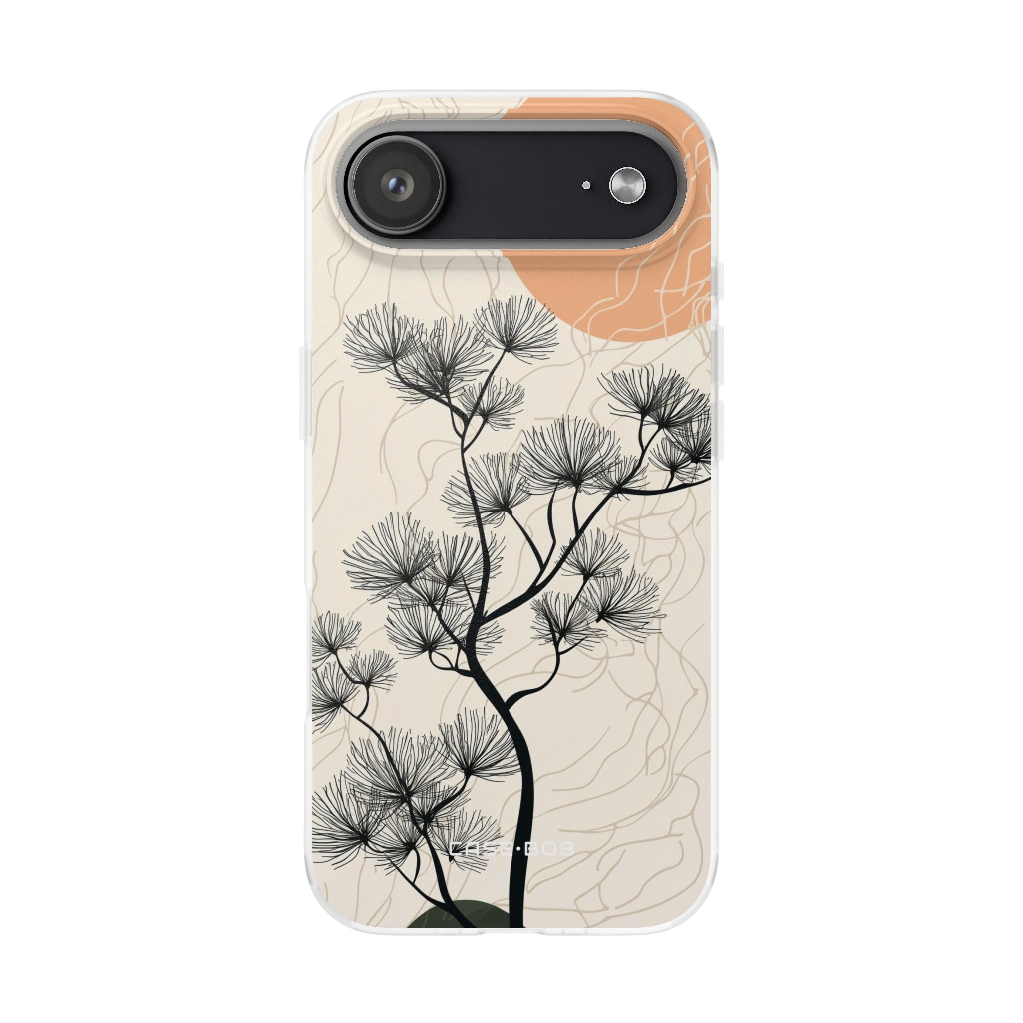 Spiky Tree Sunset iPhone 17 Air Case - Soft - CASE•BOB