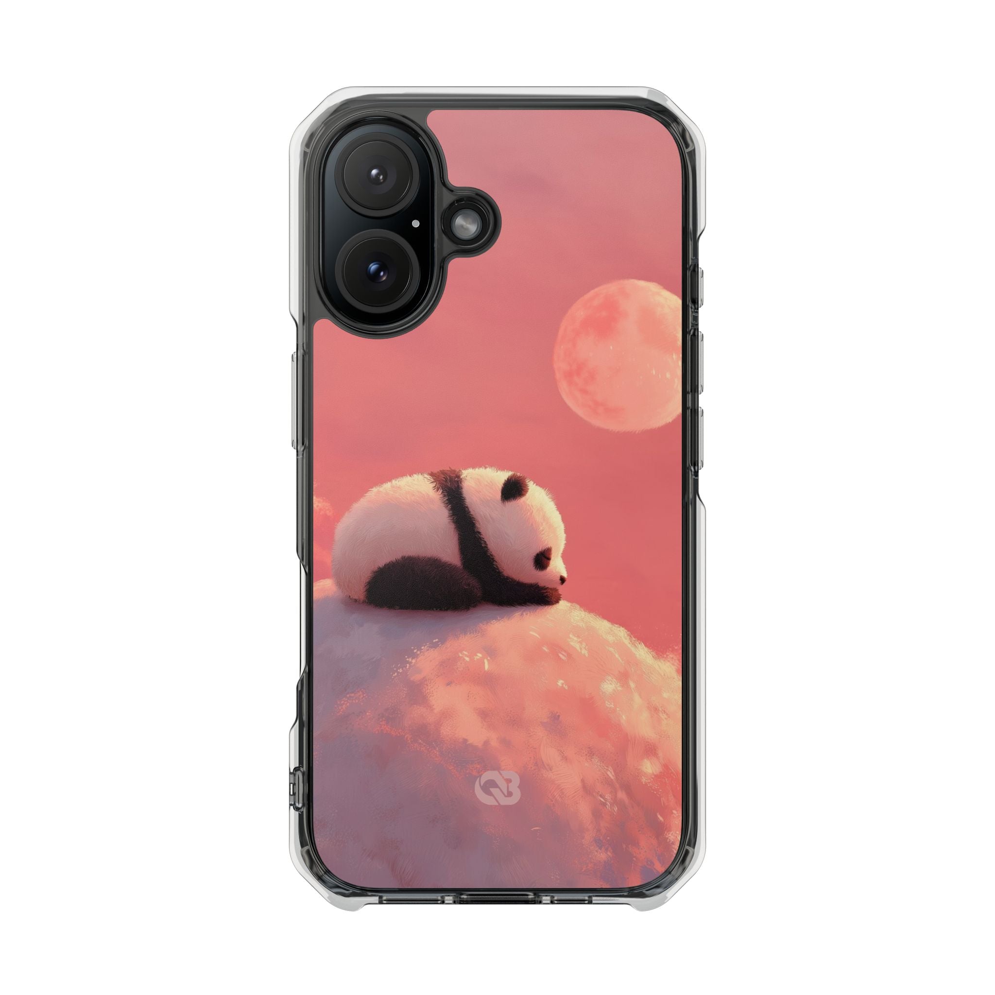 Rose Moon Panda · Impact Coque de téléphone pour iPhone · Magsafe