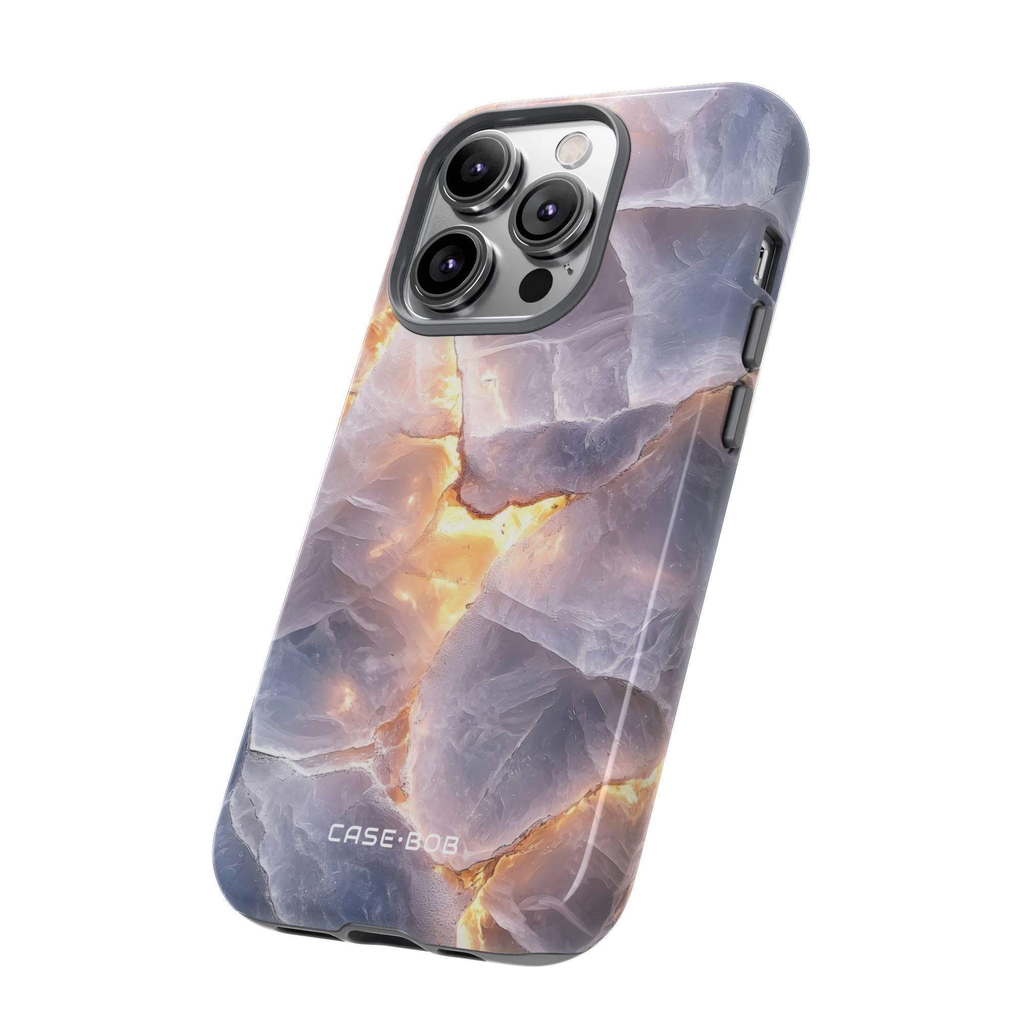 Crystal Veins iPhone 14 Pro Cover - Tough