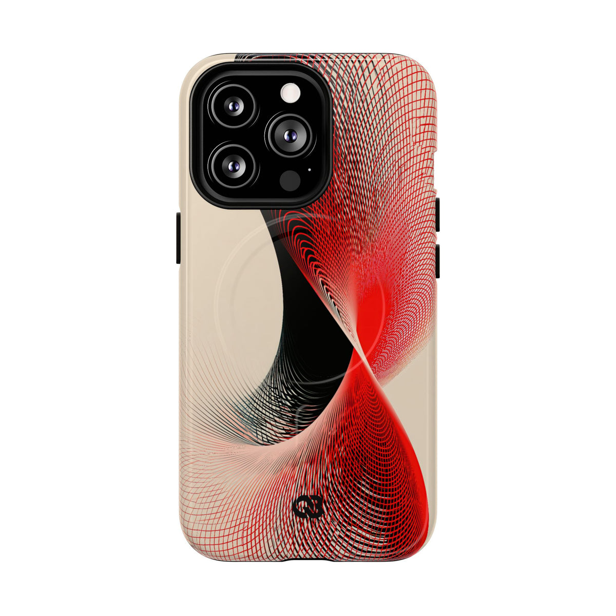 Parametric Helix · Tough 2.0 Magnetic Phone Case for iPhone · Red