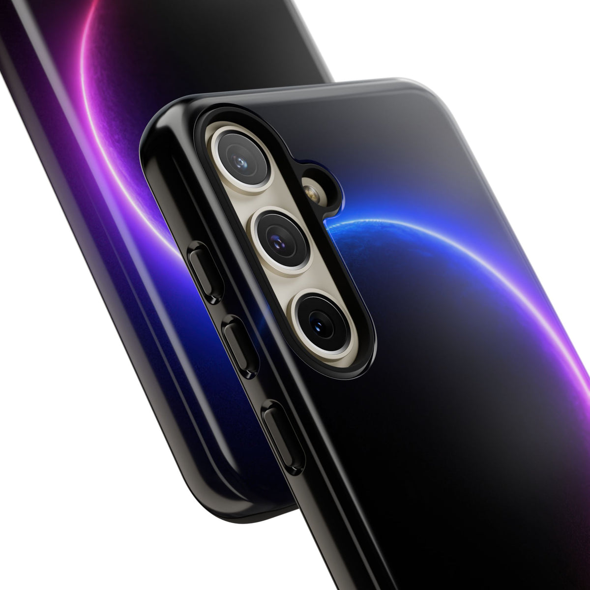 Luminous Eclipse · Tough Phone Case for Samsung · Black