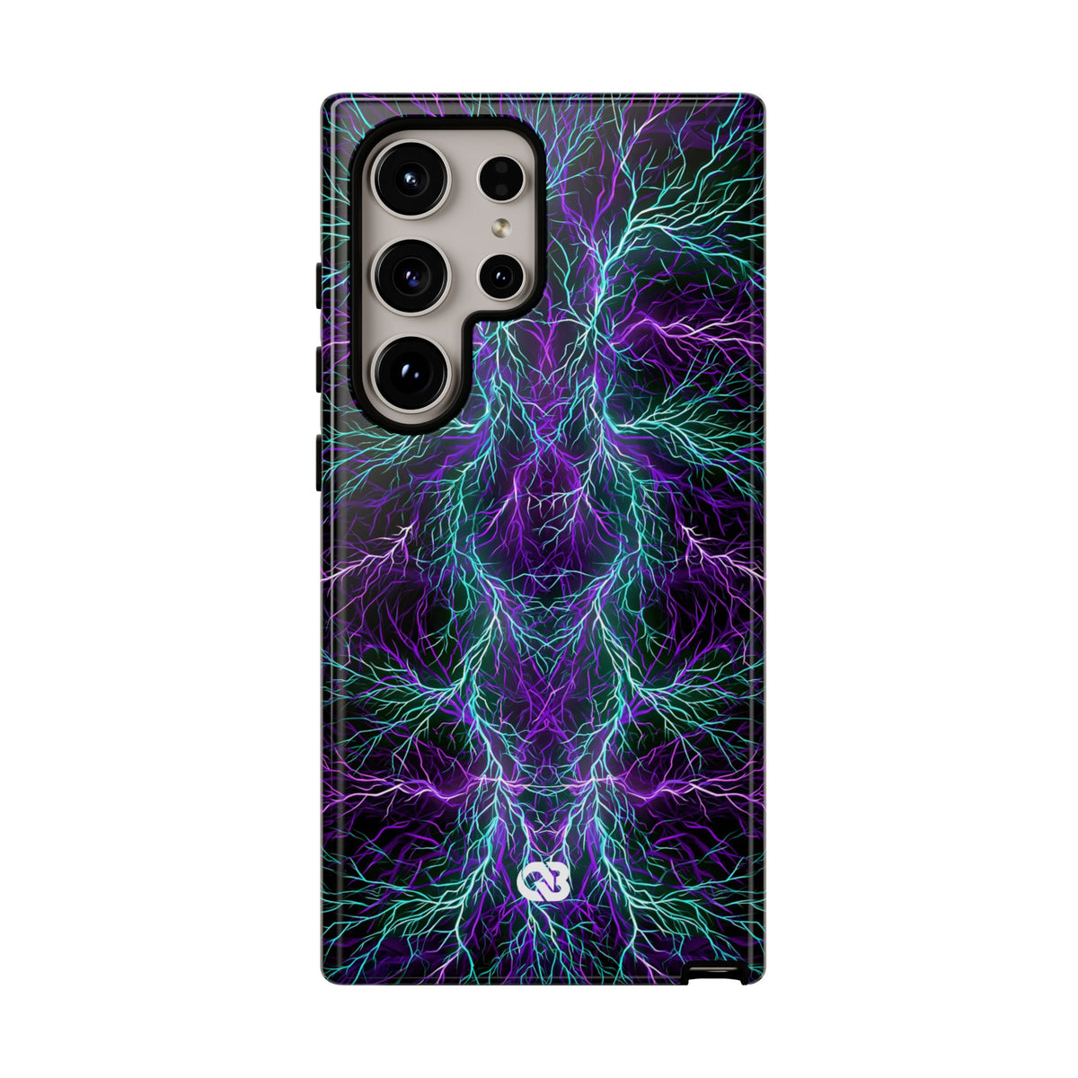 Electric Plasma Arbor · Tough Phone Case for Samsung · Purple
