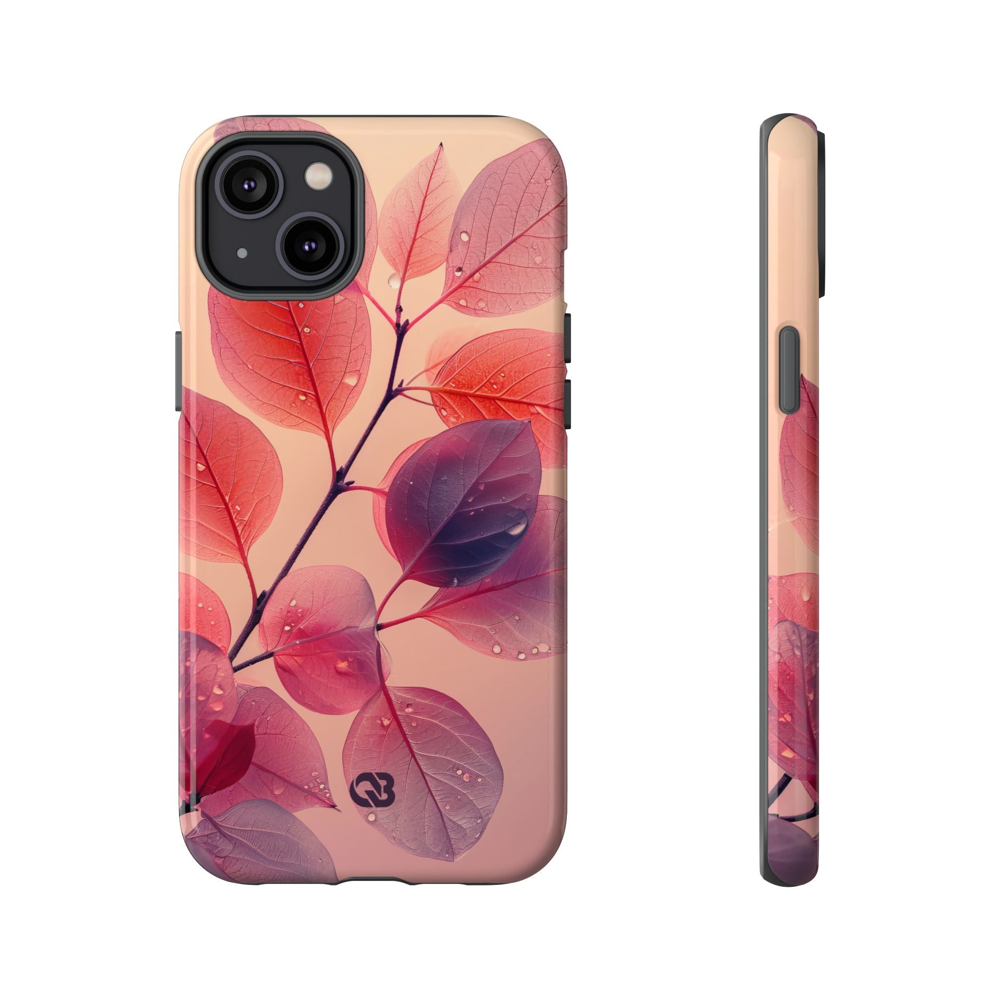 Dewy Magenta Foliage · Tough Phone Case for iPhone