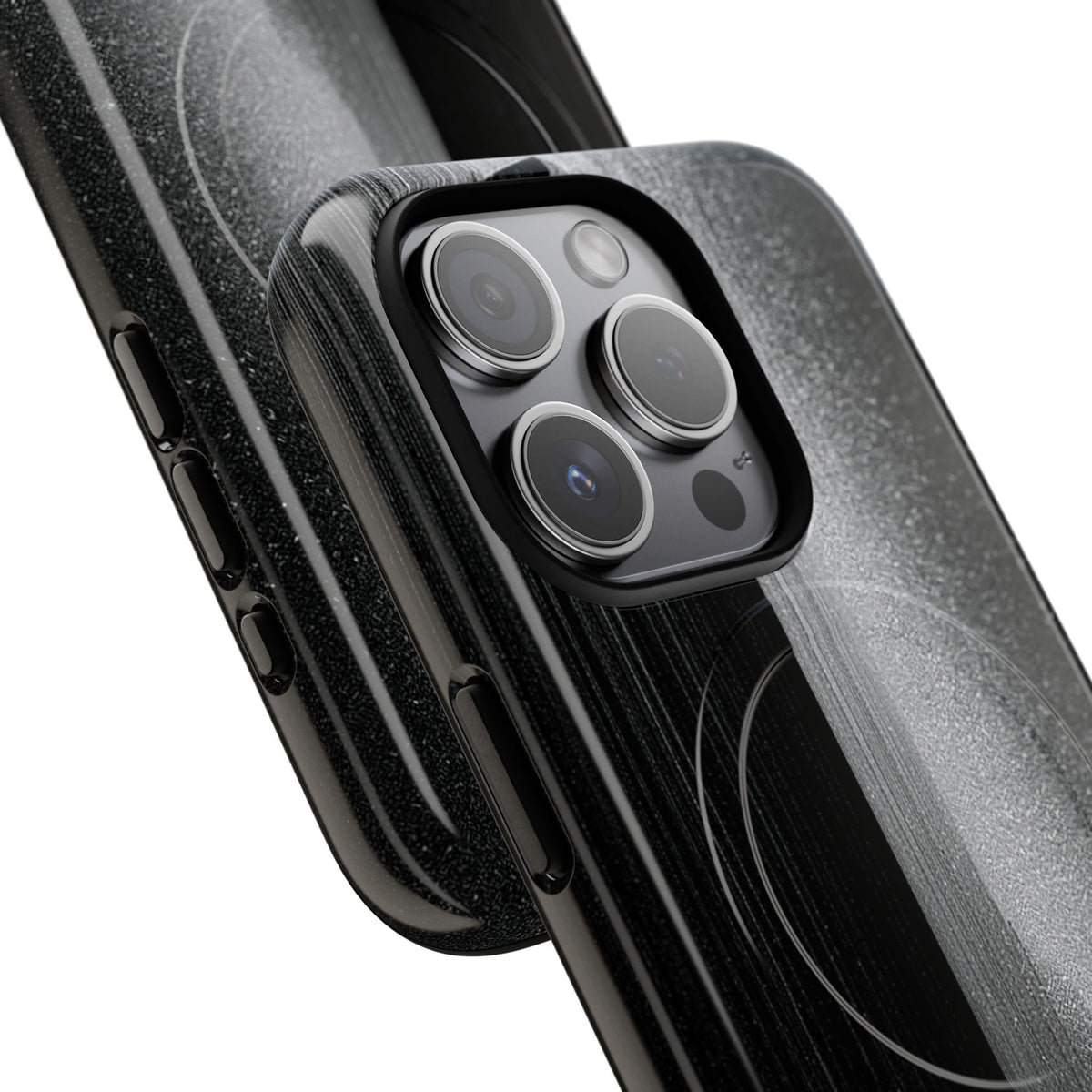 Orbital Monolith · Tough 2.0 Magnetic Phone Case for iPhone · Black
