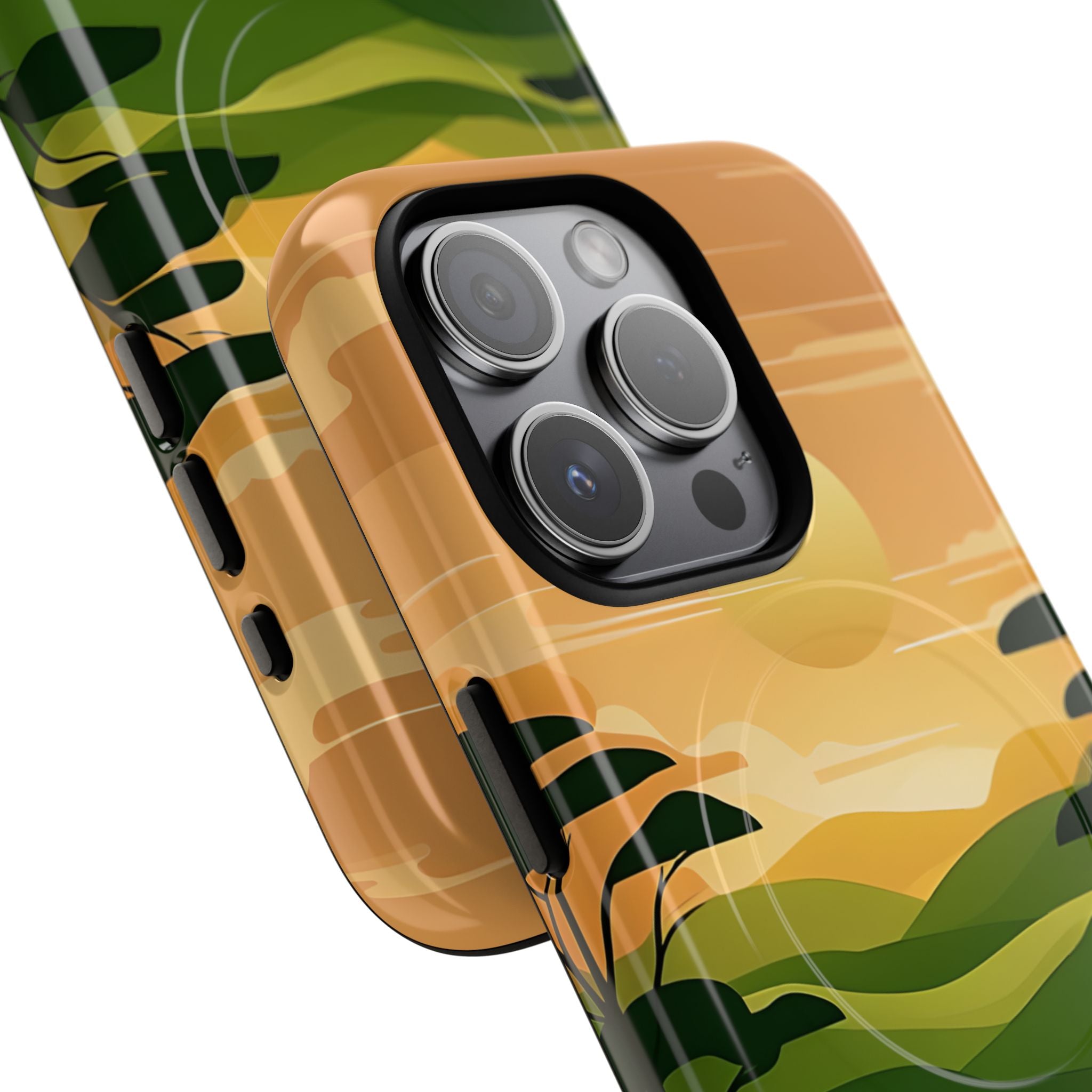 Verdant Horizon Sun · Tough+ Phone Case for iPhone · Magsafe