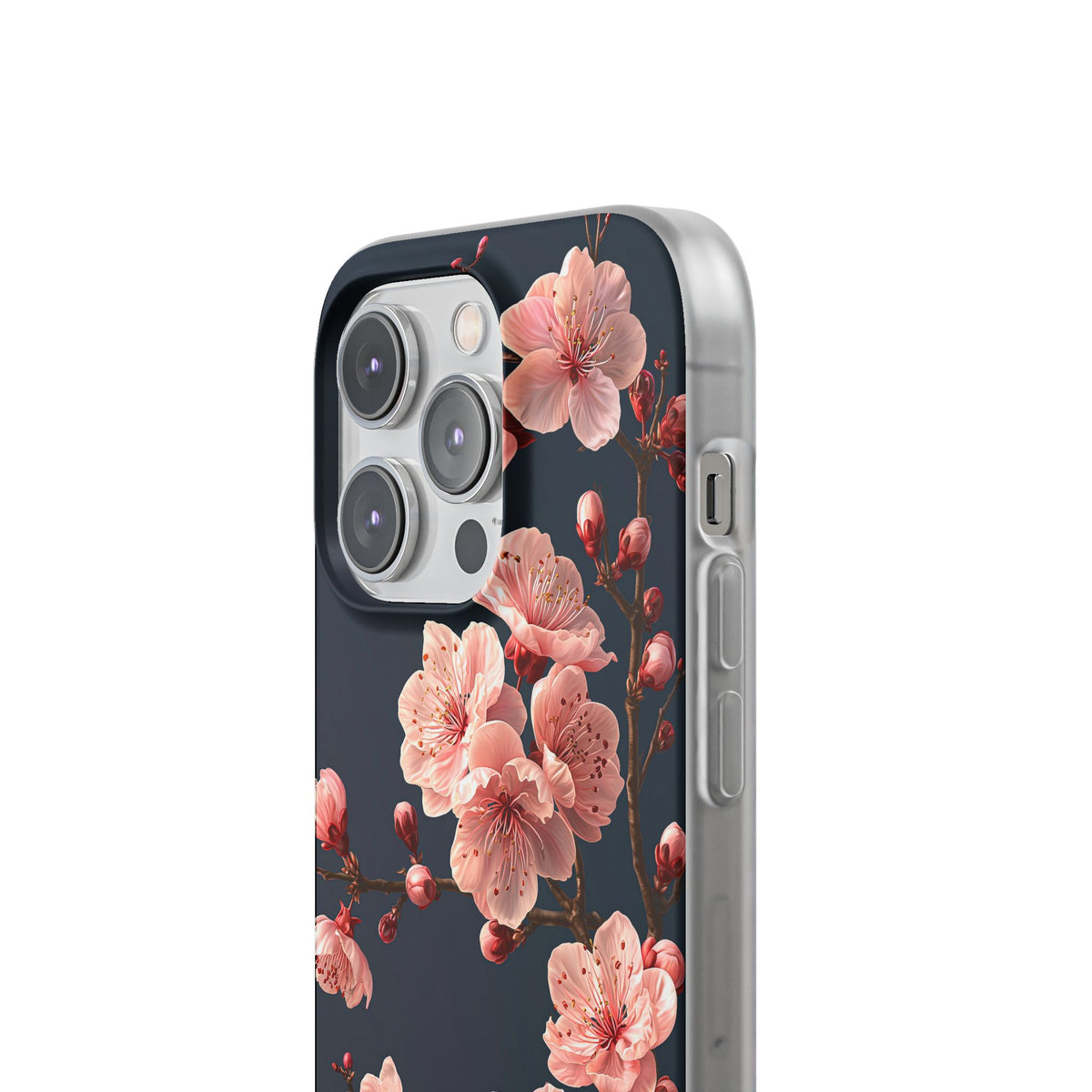 Midnight Sakura Bloom · Lite Phone Case for iPhone · Pink