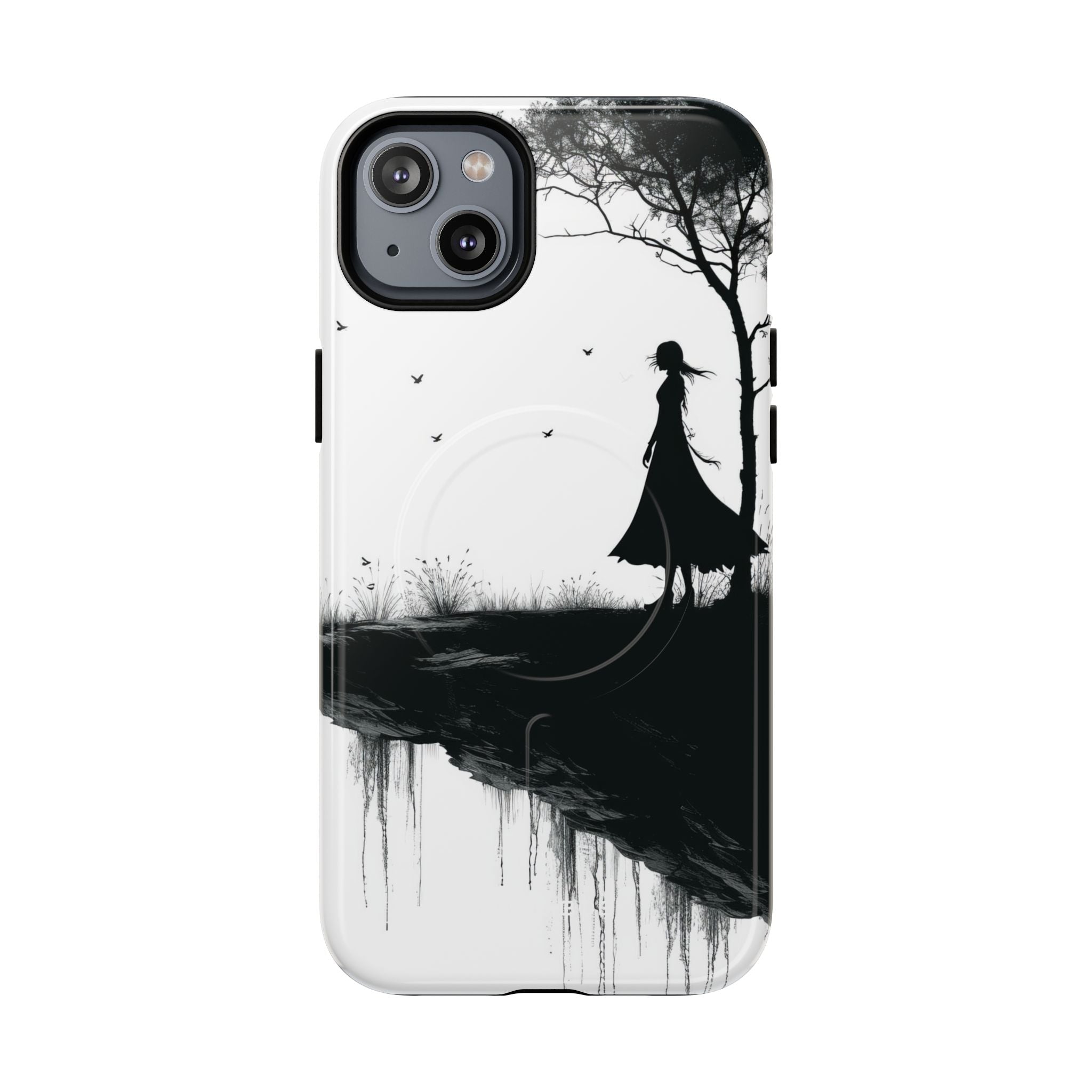 Cliffside Silhouette iPhone 14 Plus Case - Tough+