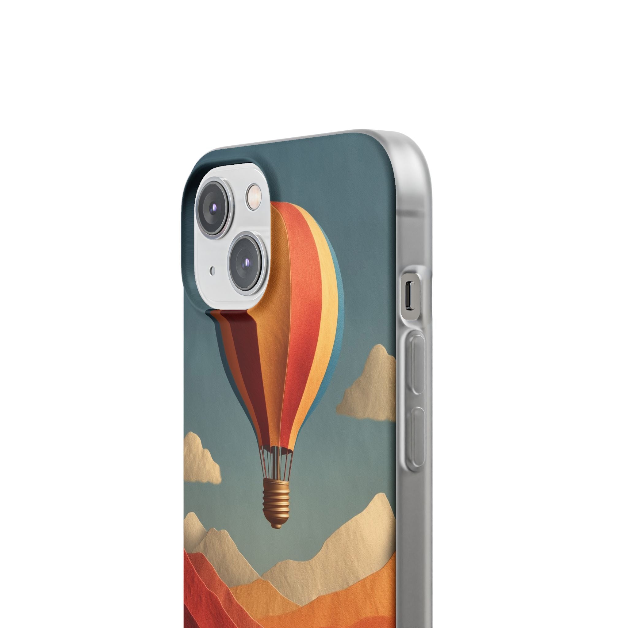 Lyskugle Ballon iPhone 14 Cover - Blød