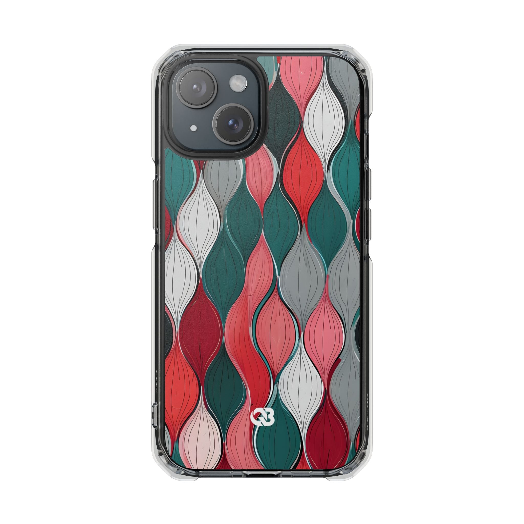 Slate Rose Ripple · Impact etui na telefon dla iPhone · Magsafe