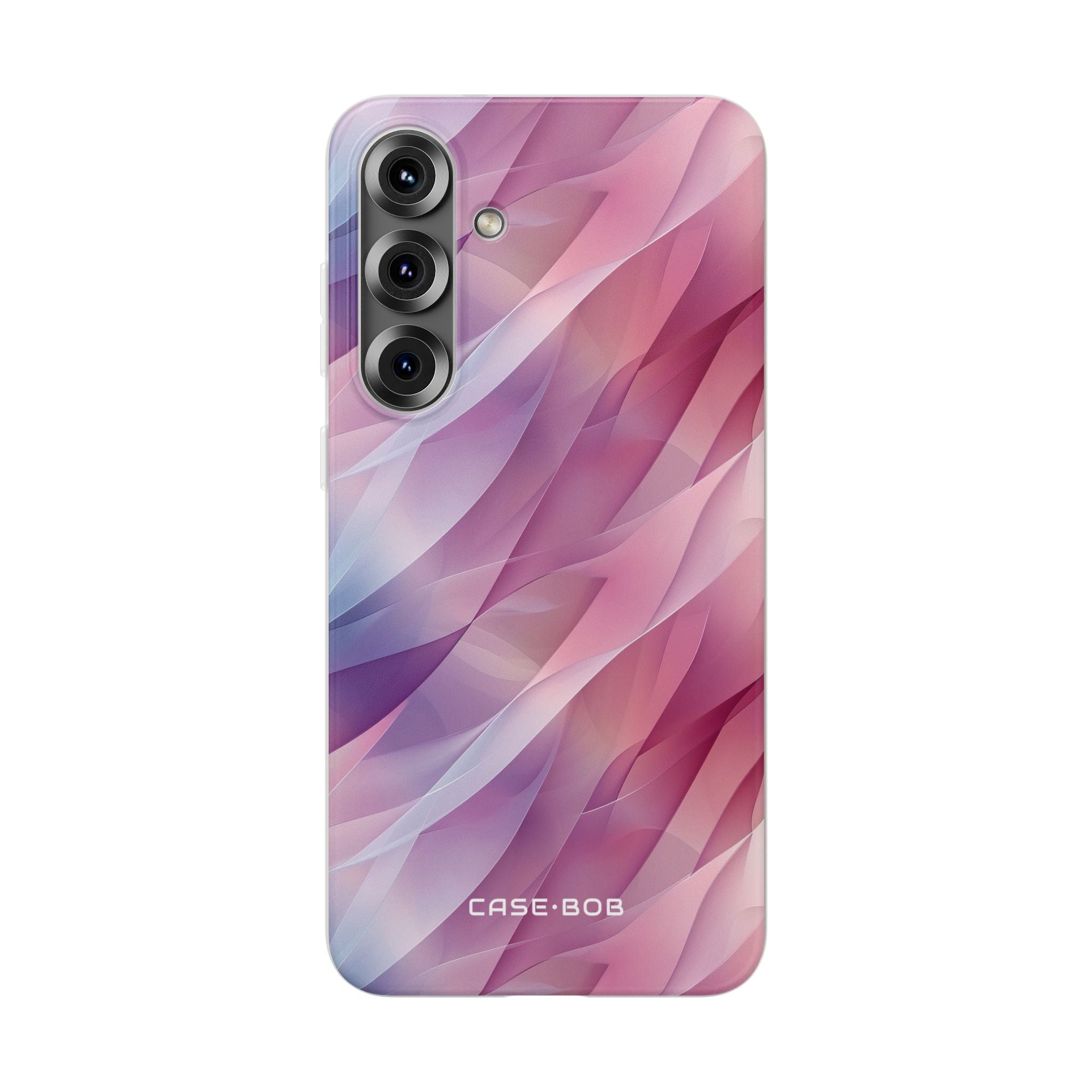 Pink Wave Cascade Samsung S25 Plus Case - Soft