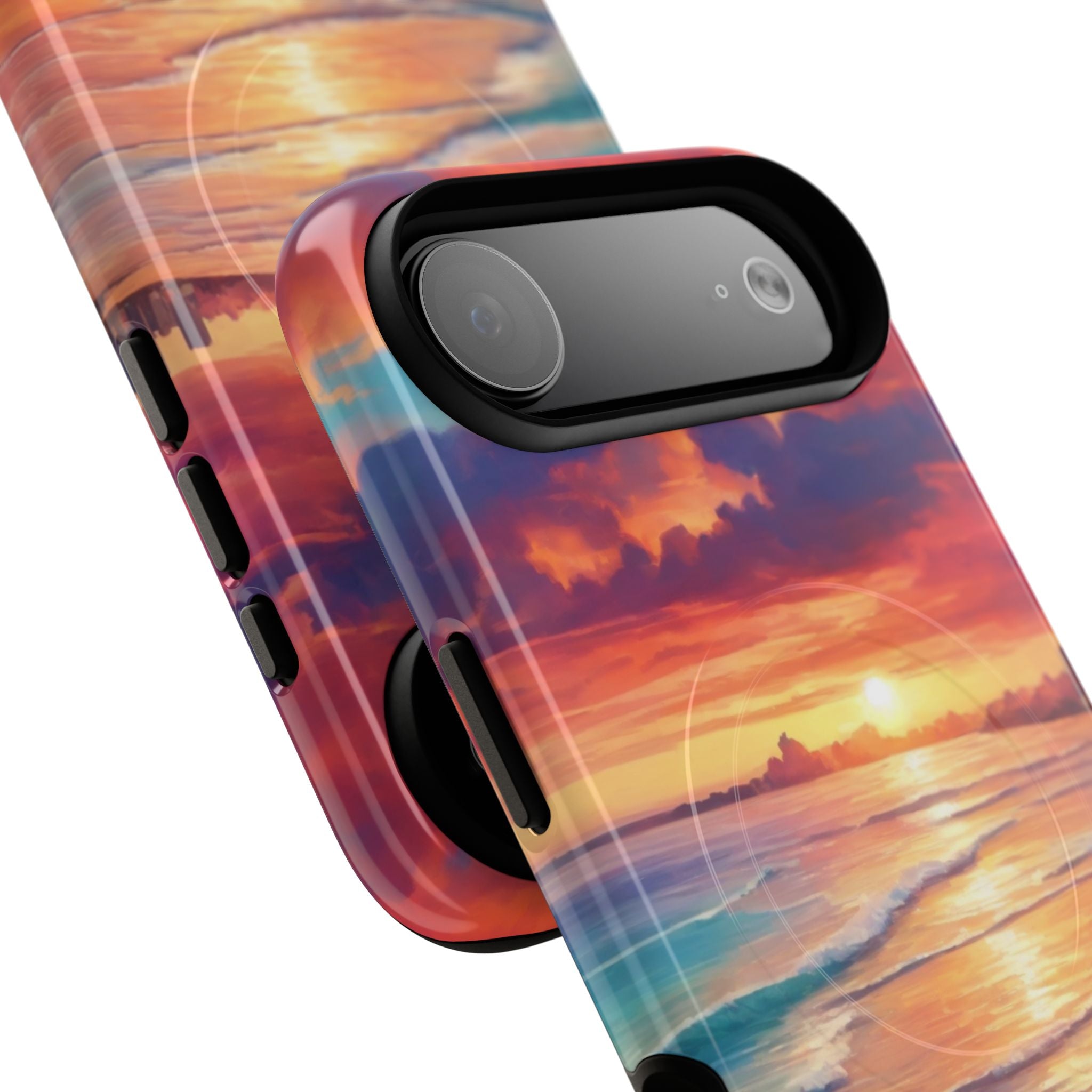 Crimson Shore Horizon · Tough+ Phone Case for iPhone · Magsafe