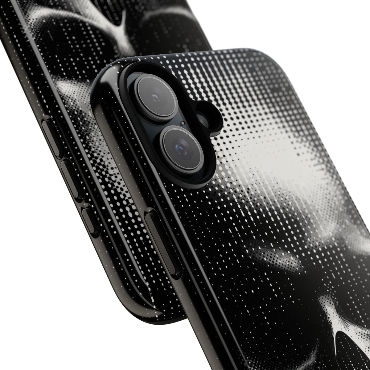Raster Phantom · Tough Phone Case for iPhone · Black