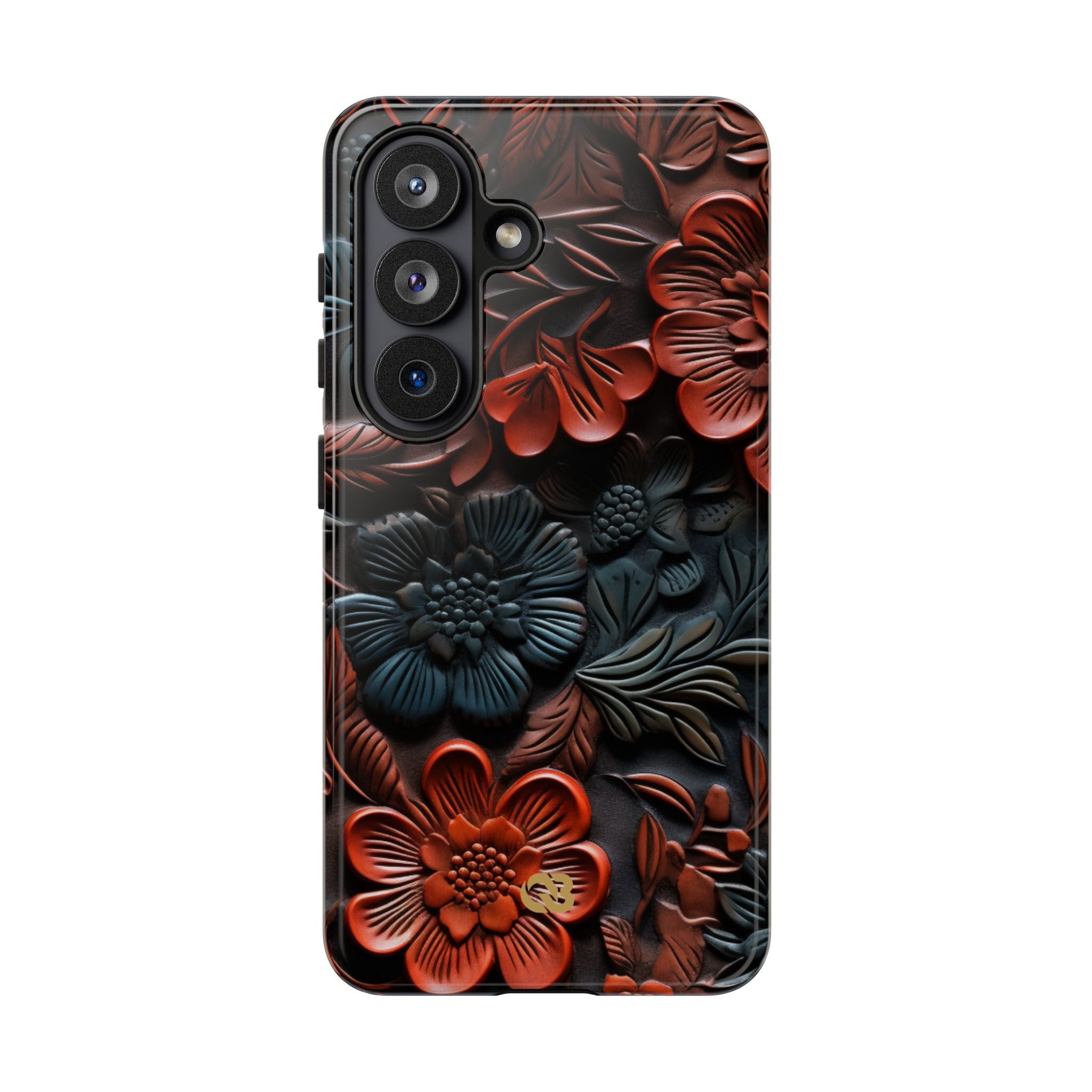 Carved Earth Bloom · Tough Mobilskal för Samsung