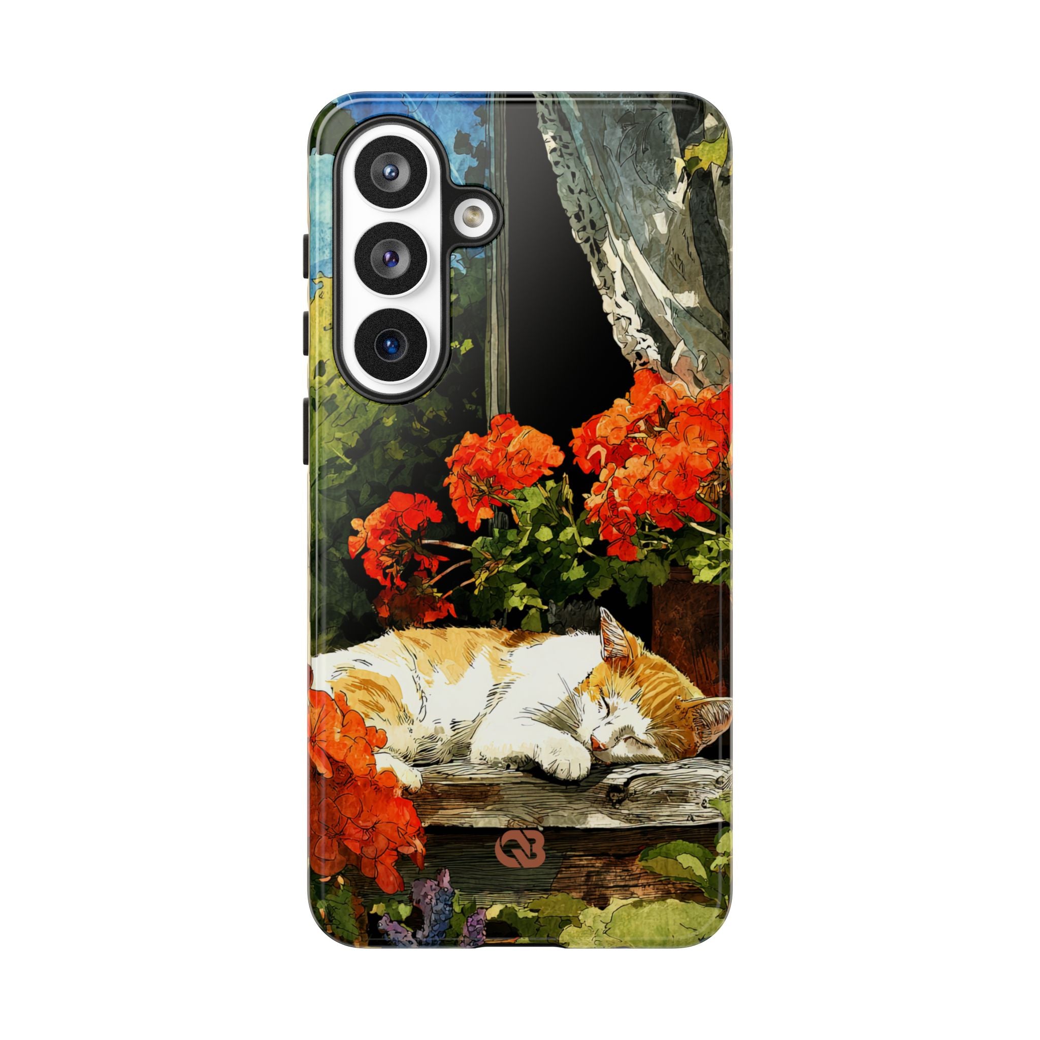 Sleeping Ginger Bloom · Tough Mobilskal för Samsung