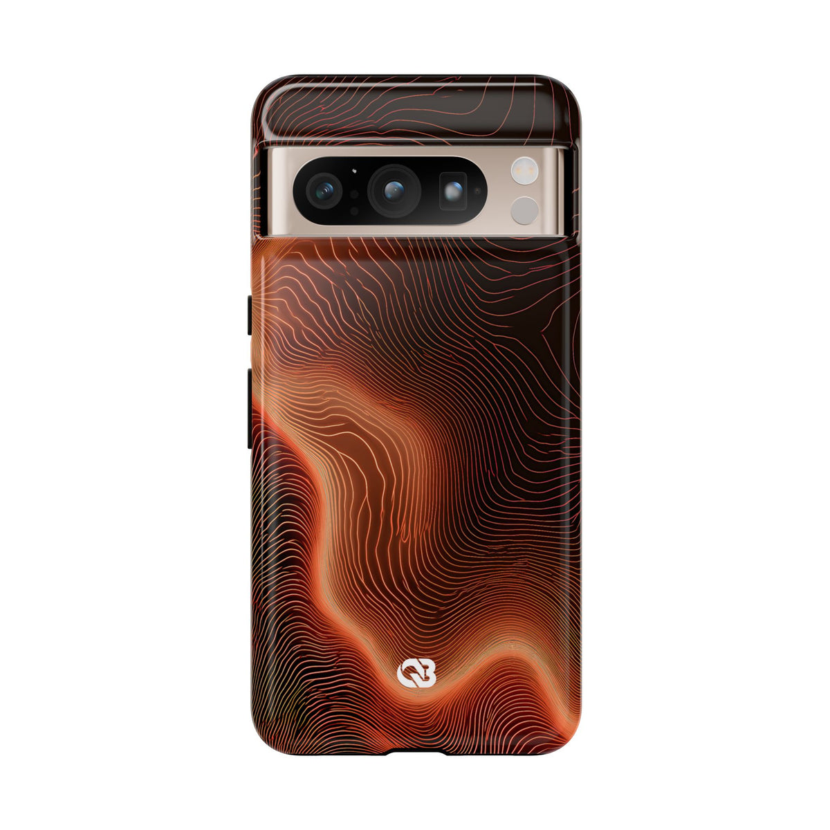 Caldera Ridge · Tough Phone Case for Pixel · Orange
