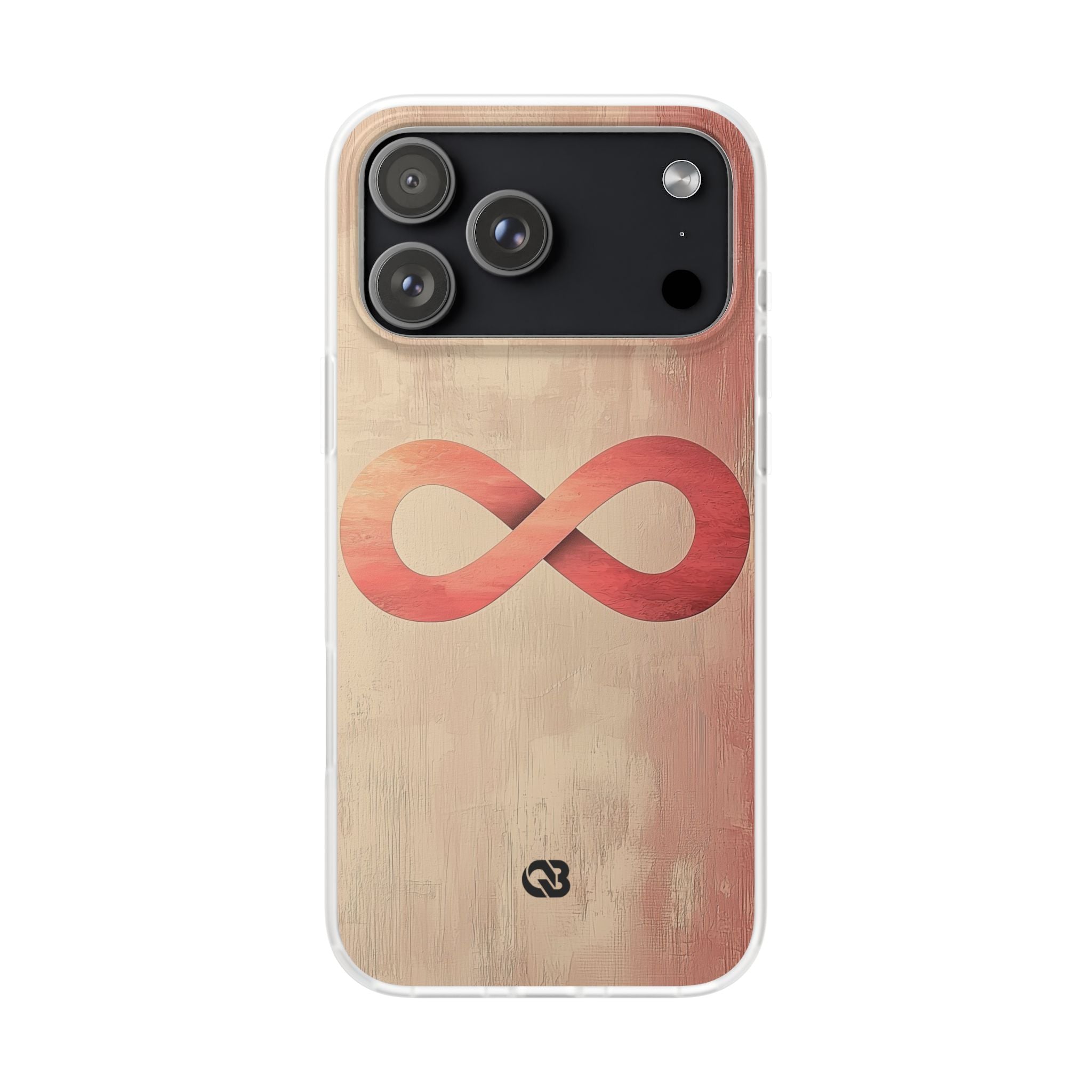 Terracotta Infinity Stroke · Soft Handyhülle für iPhone