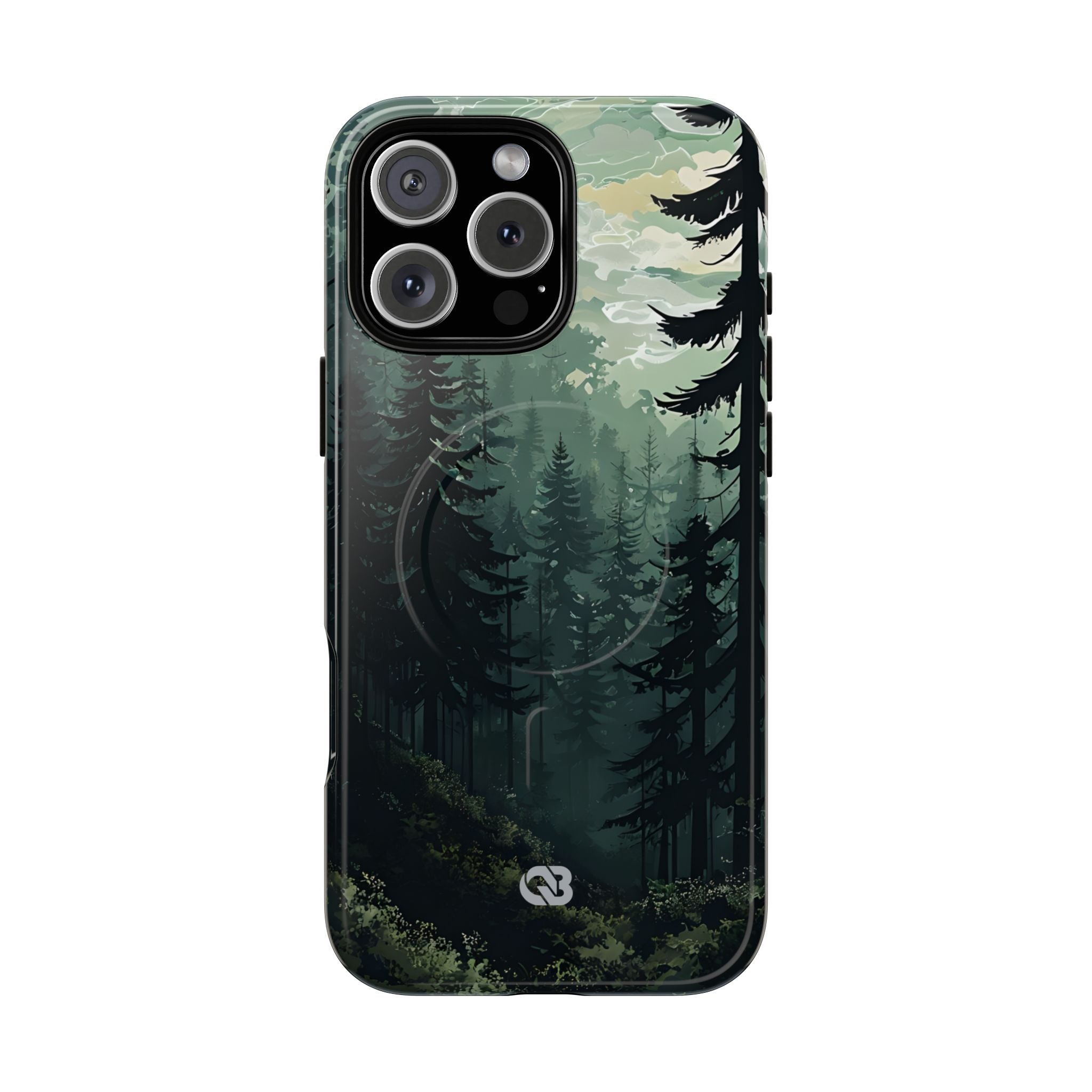 Misty Pine Shadow · Tough+ Phone Case for iPhone · Magsafe