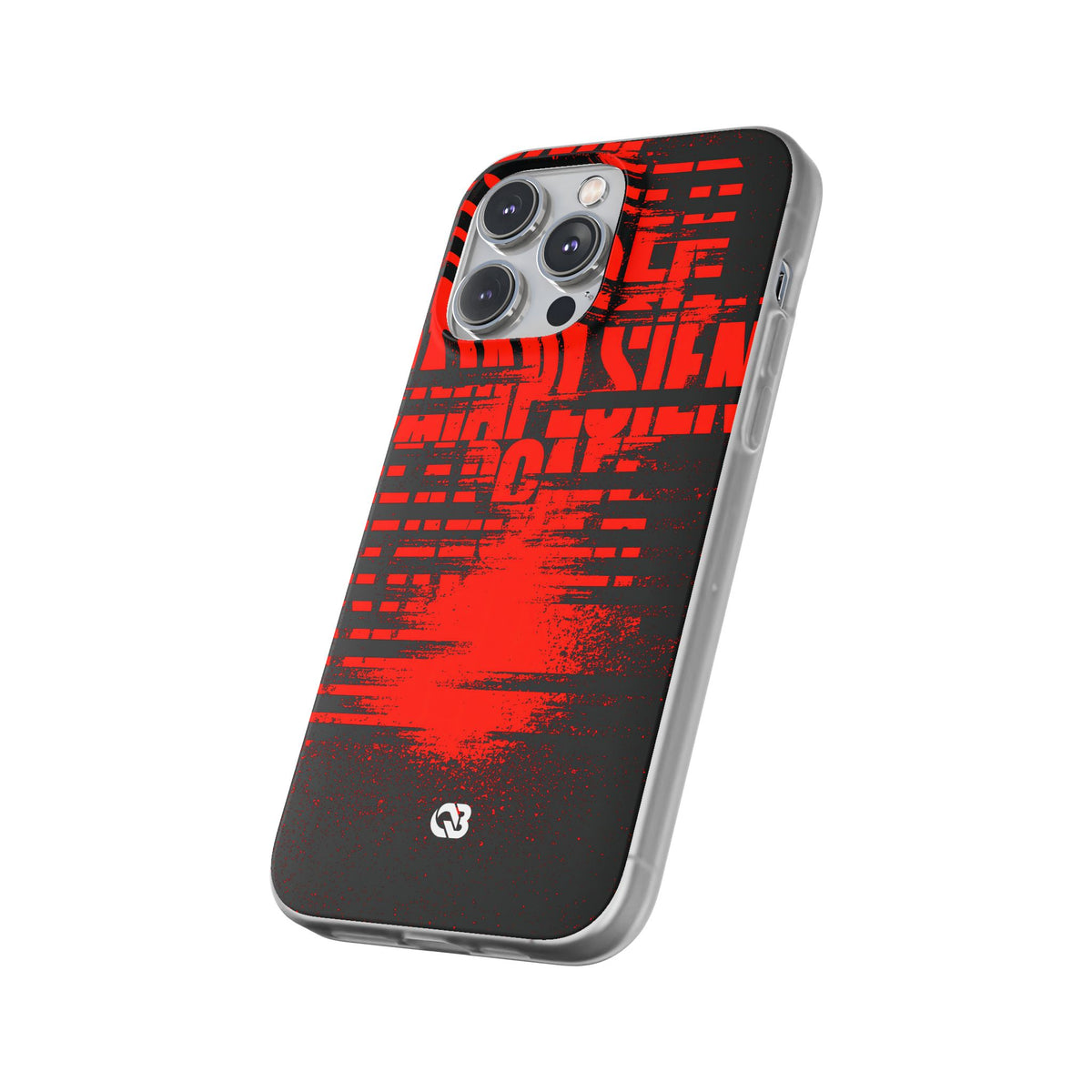 Crimson Redaction · Lite Phone Case for iPhone · Black