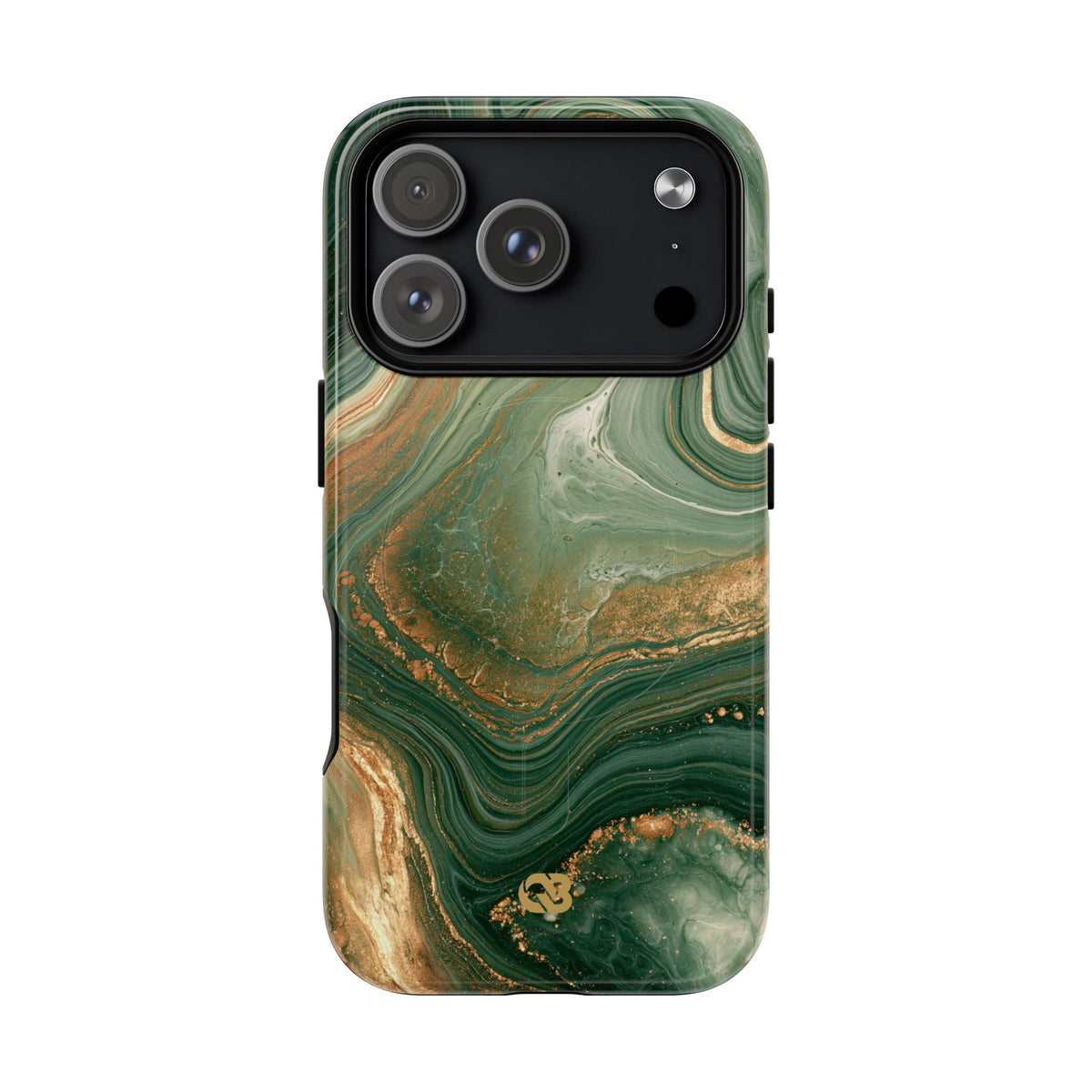 Jade Suminagashi · Tough 2.0 Magnetic Phone Case for iPhone · Green