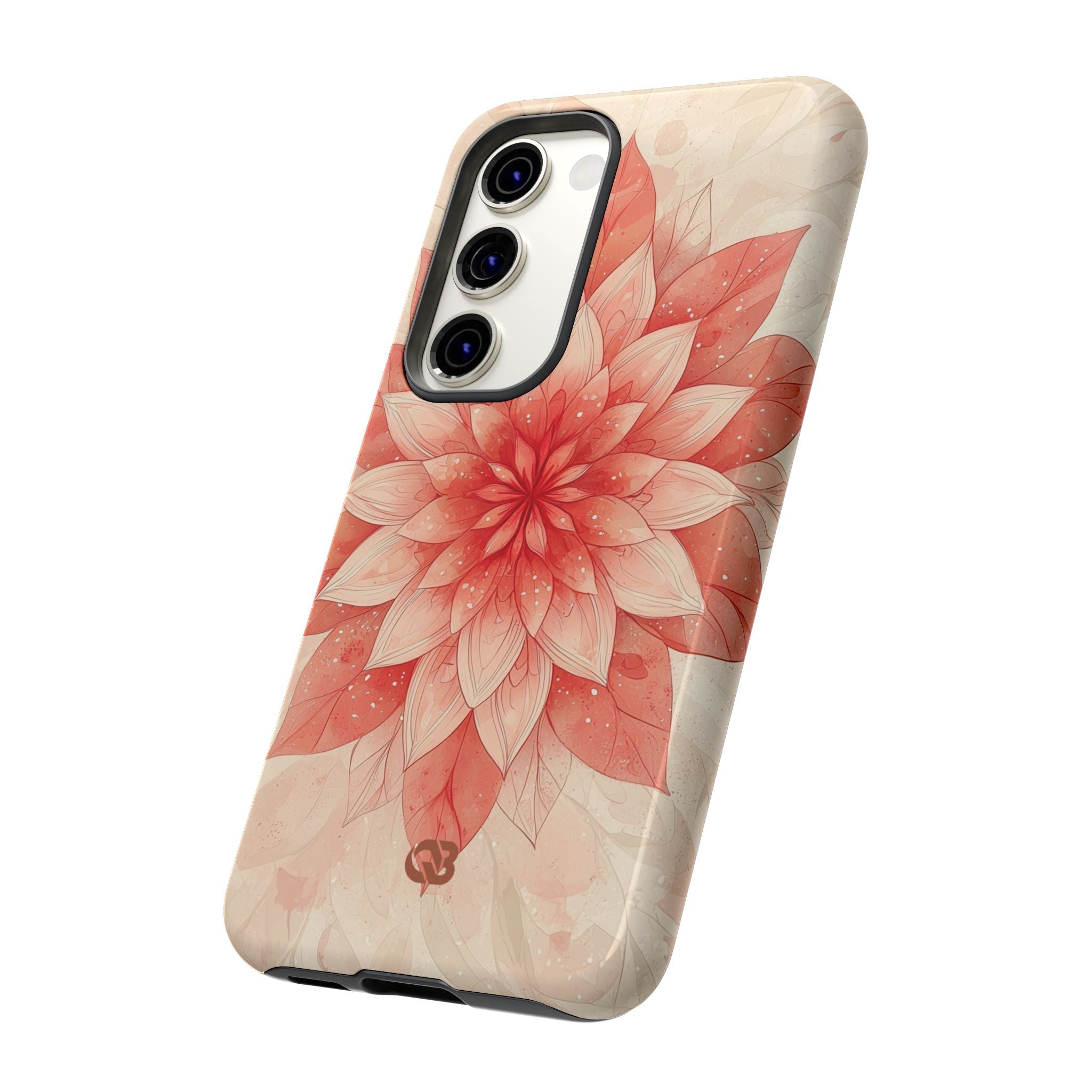 Coral Layered Bloom · Tough Handyhülle für Samsung