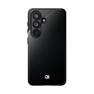 Black Tough Phone Case for Samsung - Obsidian Lunar Arch