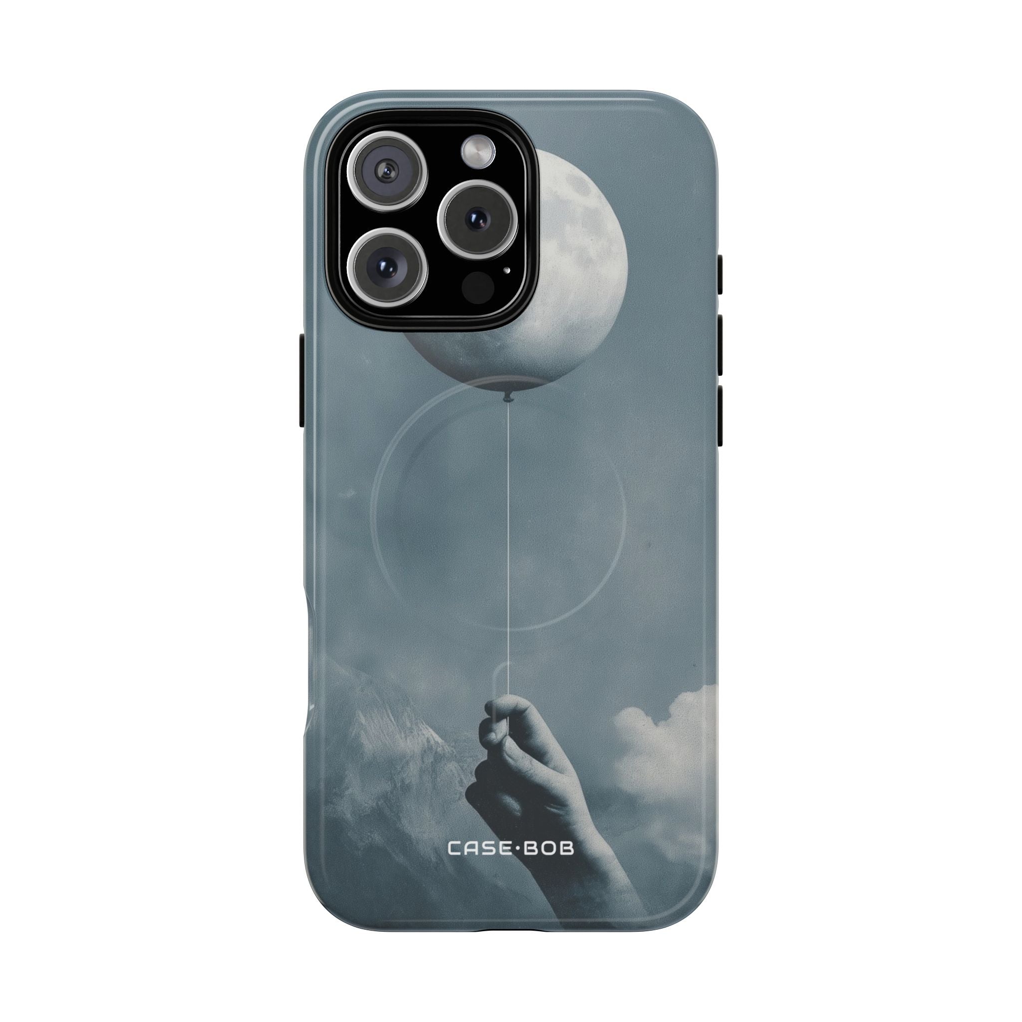 Moon Balloon iPhone 16 Pro Max Case - Tough+