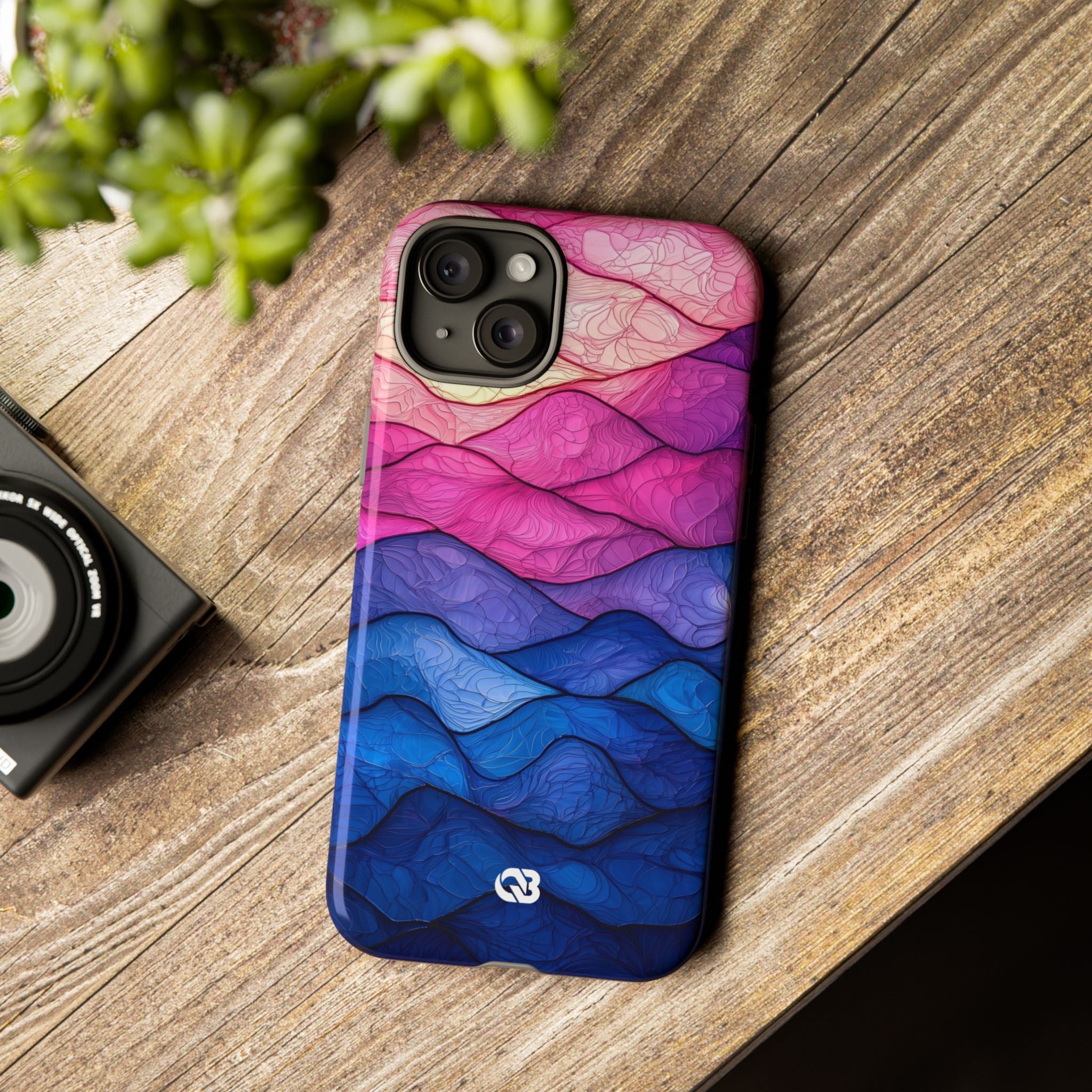 Electric Ridge Flow · Tough Phone Case for iPhone