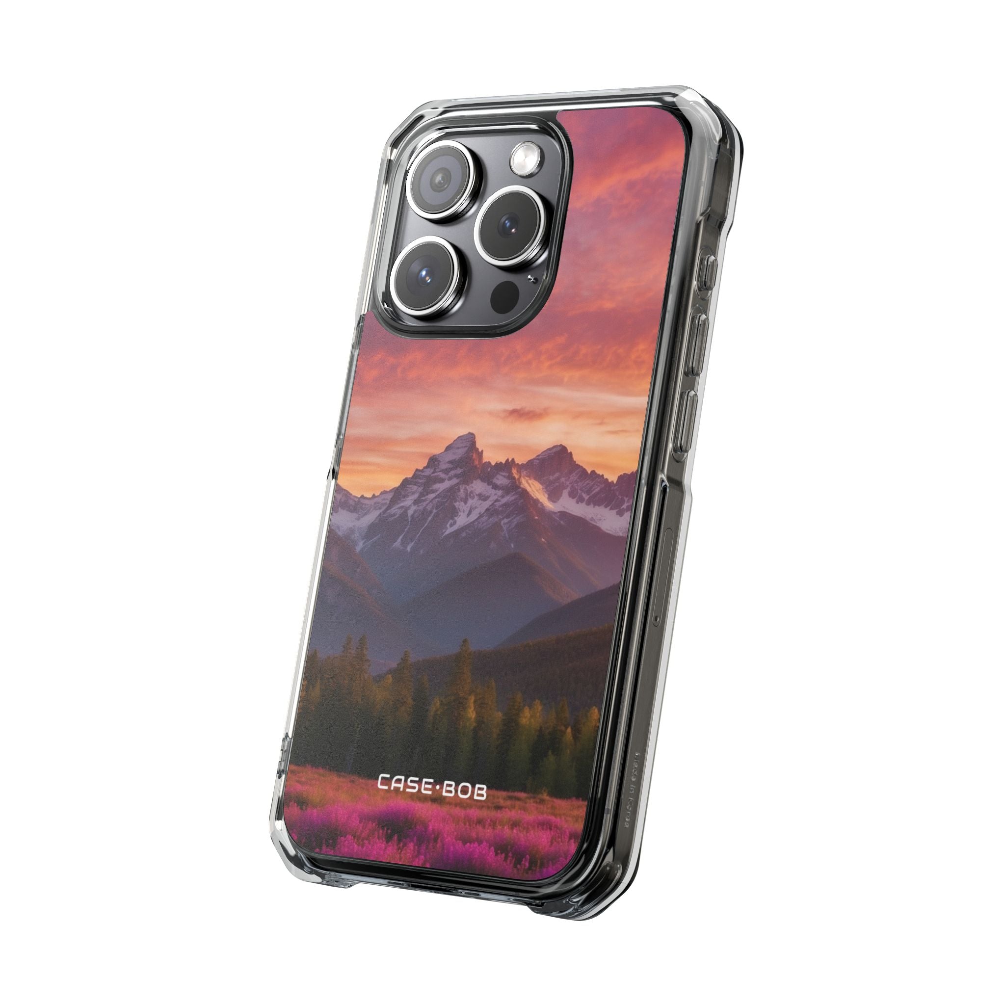 Snowcap Bloom iPhone 15 Pro Case - Impact
