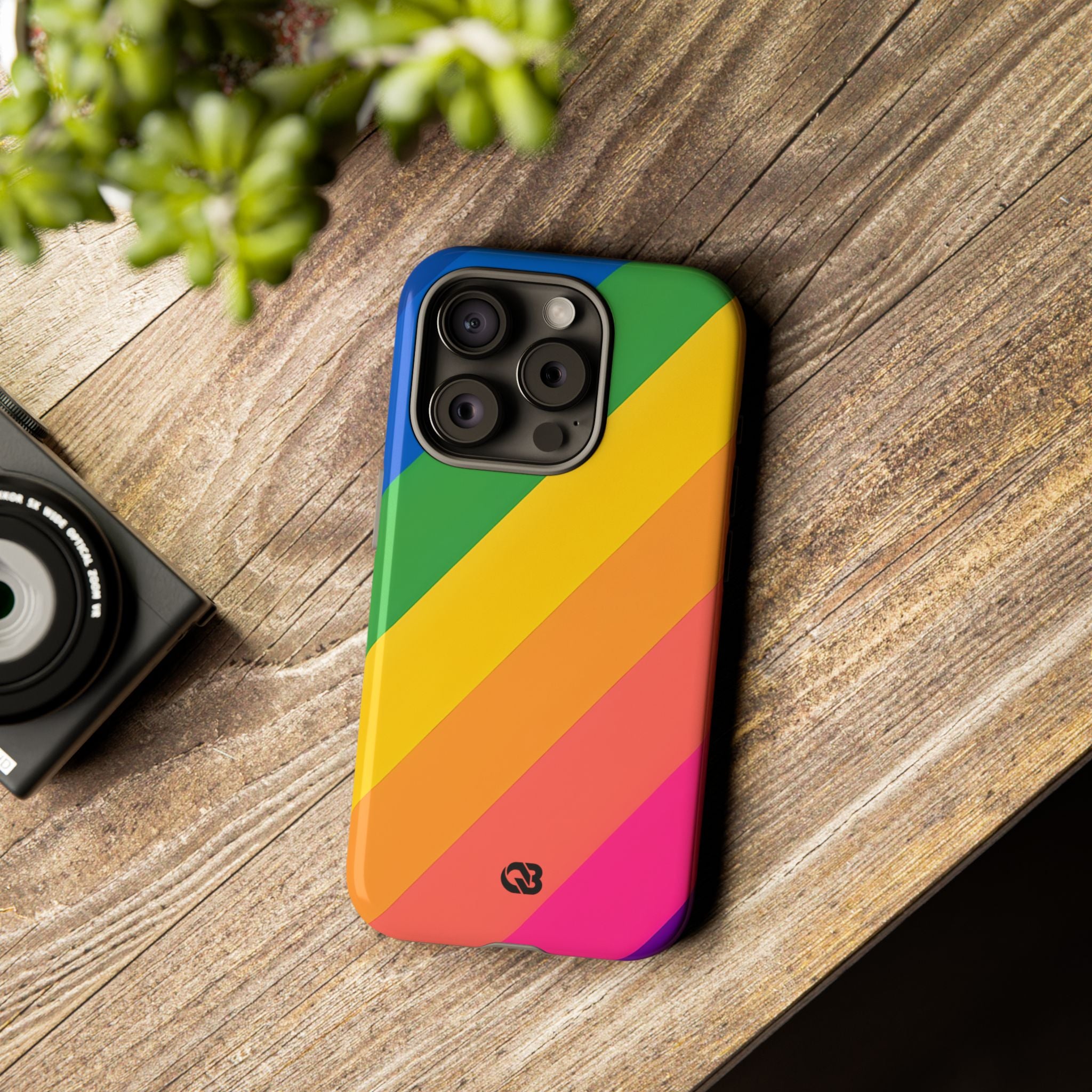 Vibrant Spectrum Slope · Tough Phone Case for iPhone