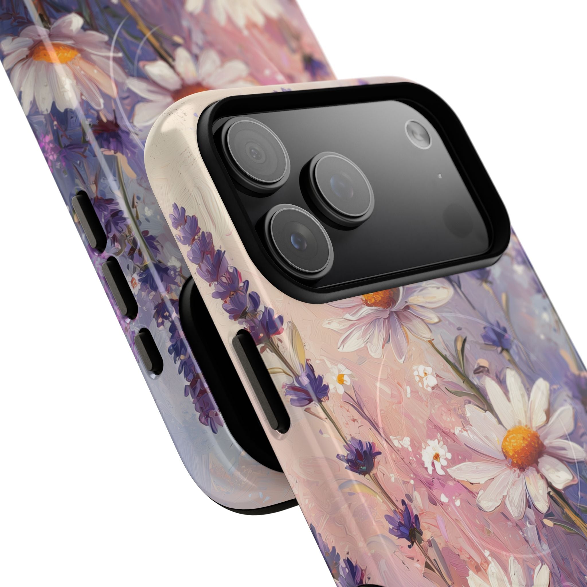 Daisy Lavender Bloom iPhone 17 Pro Max Case - Tough+ - CASE•BOB