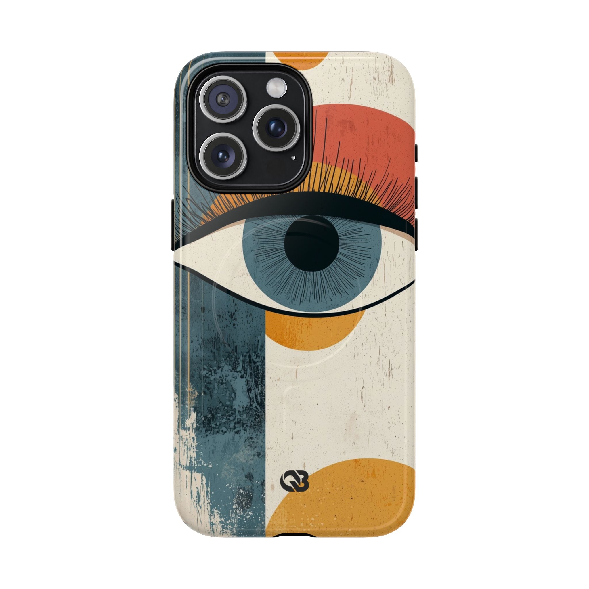 Distressed Azure Ocular · Tough+ Phone Case for iPhone · Magsafe