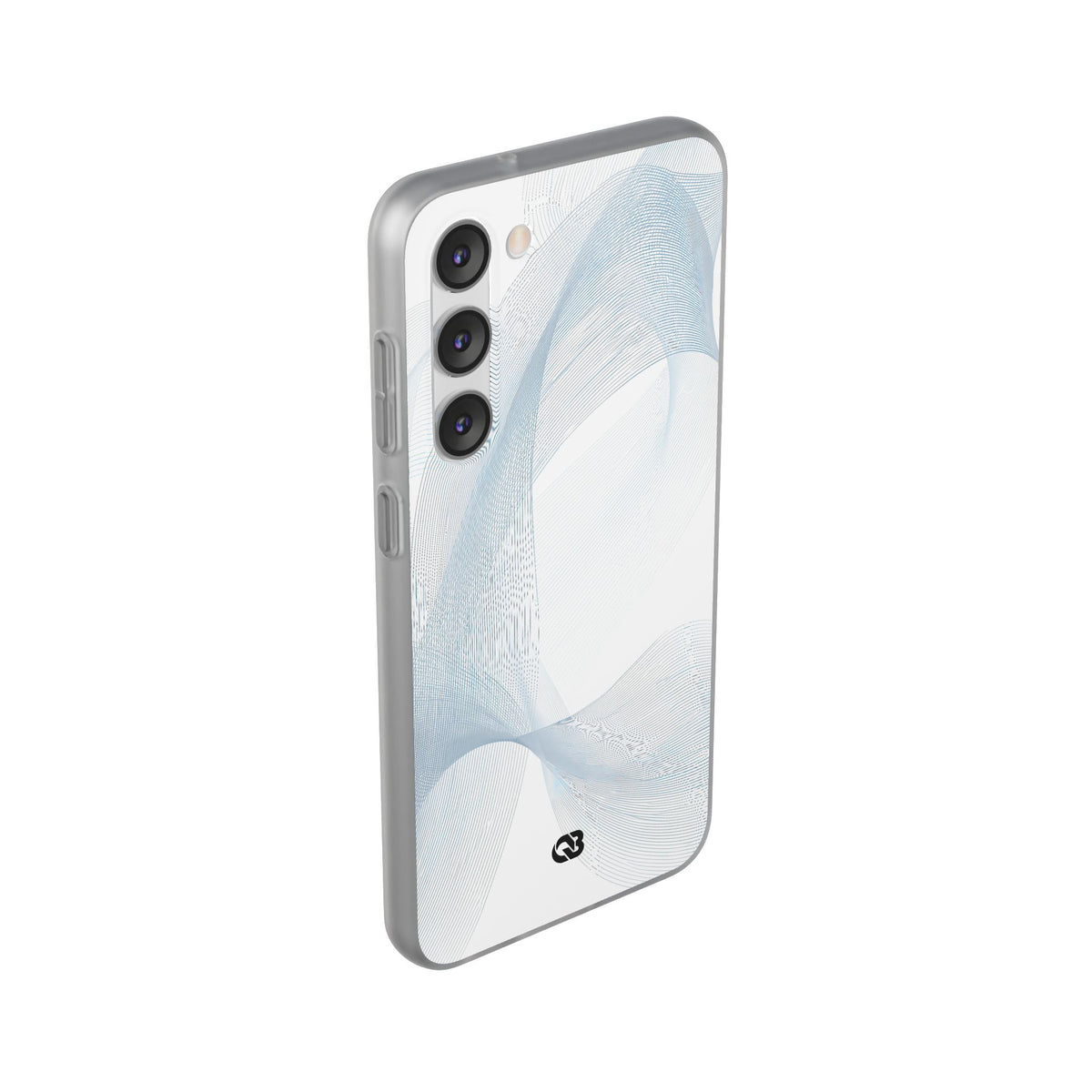 White Lite Phone Case for Samsung - Arctic Line Current